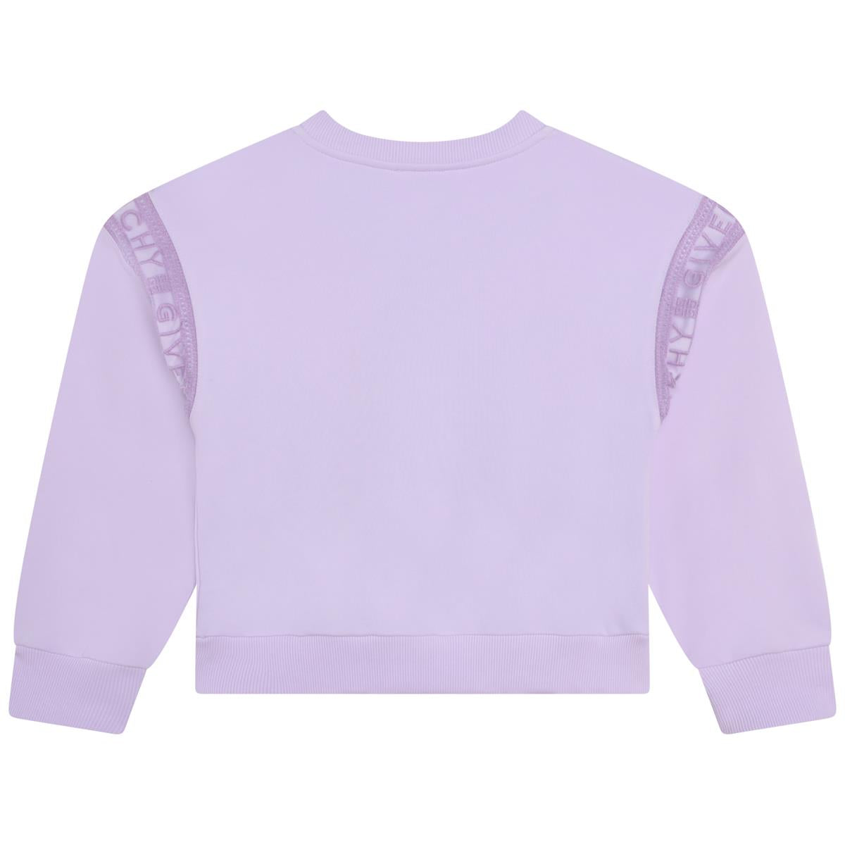 Girls Purple Sweatshirt