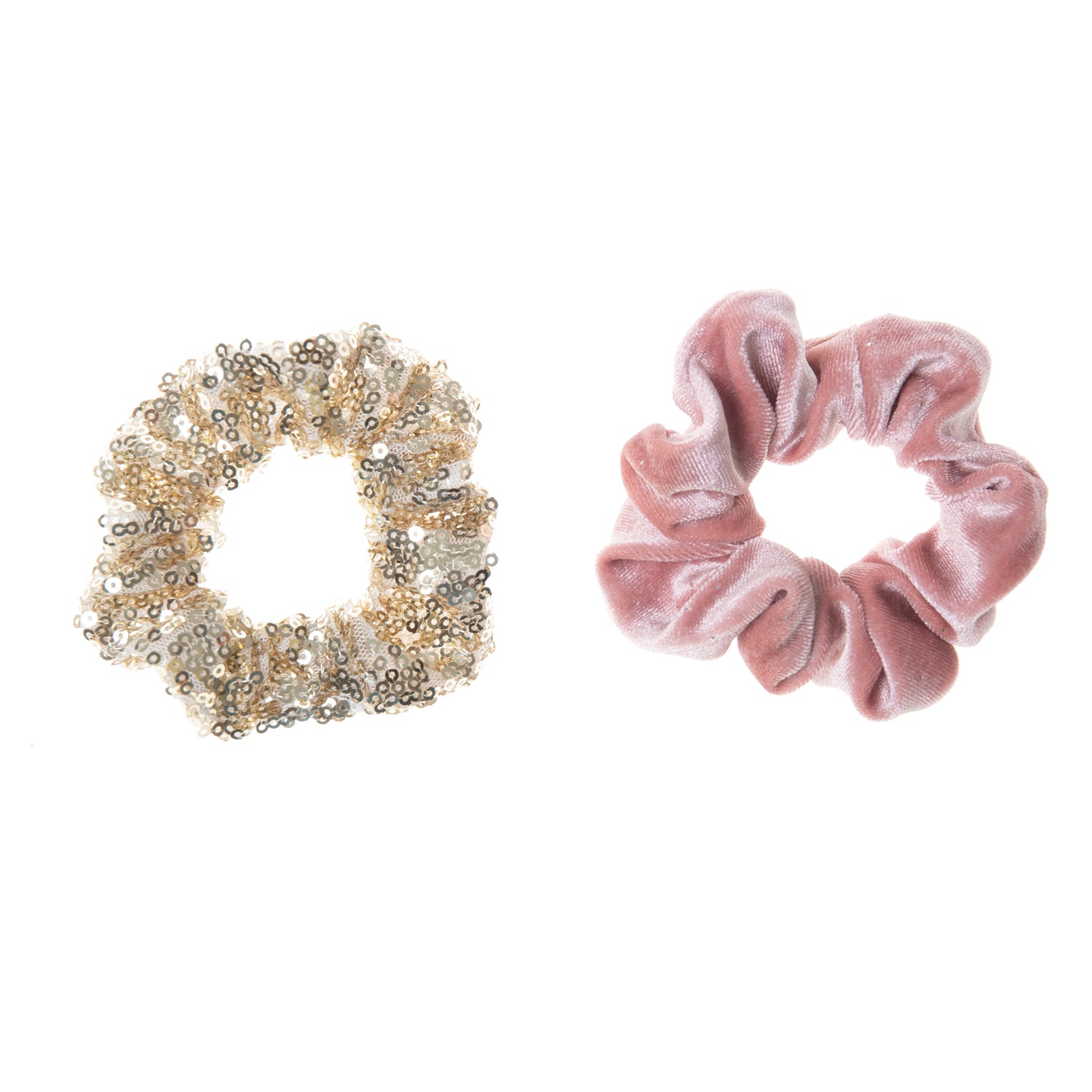 Chouchous à sequins et en velours