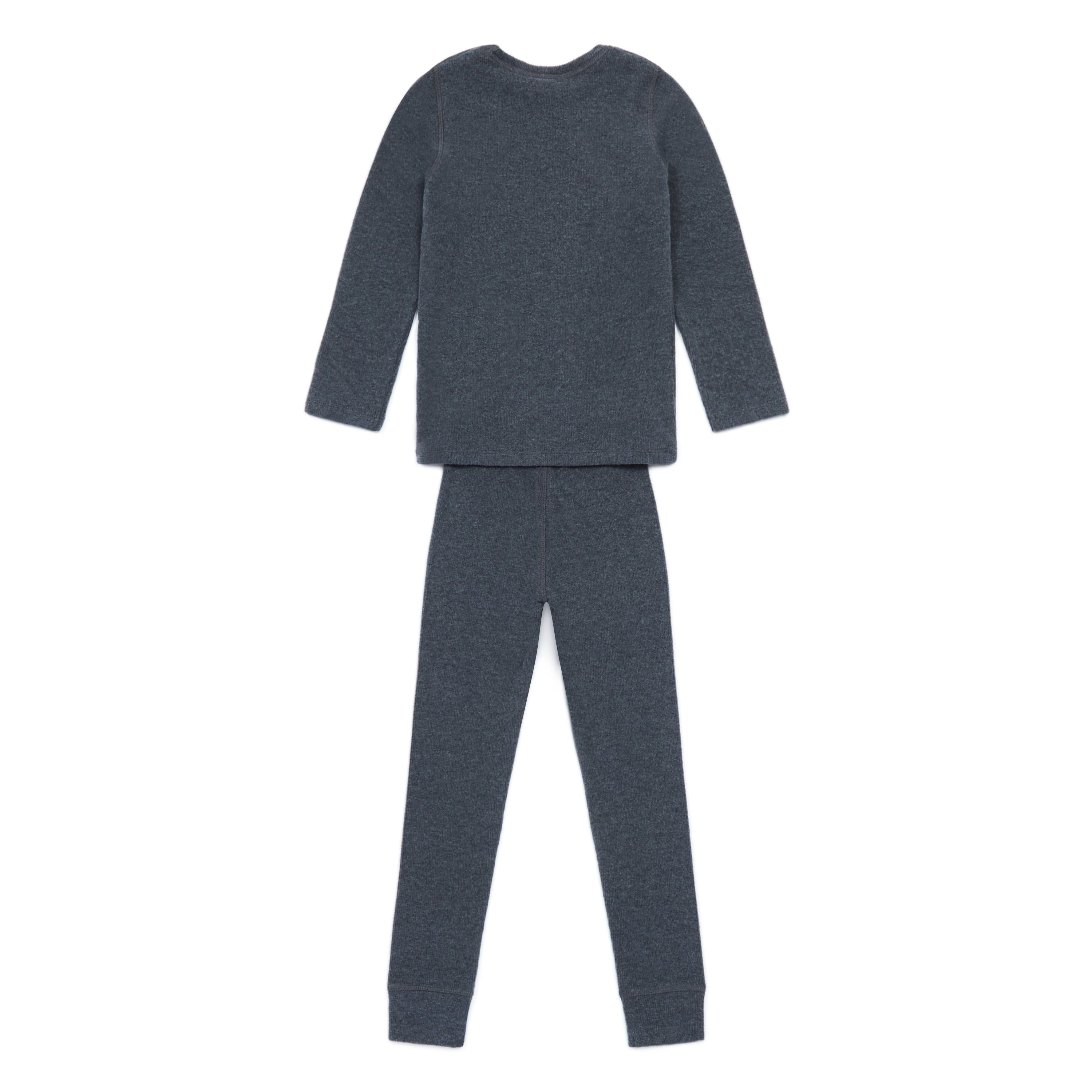 Boys Grey Cotton Nightwear Set