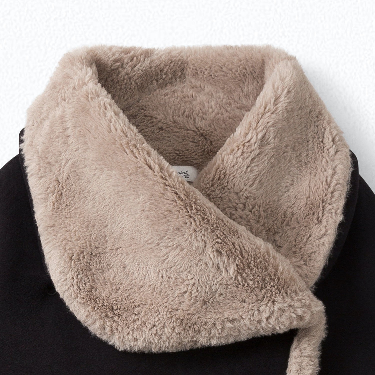 Boys & Girls Black Fur Coat