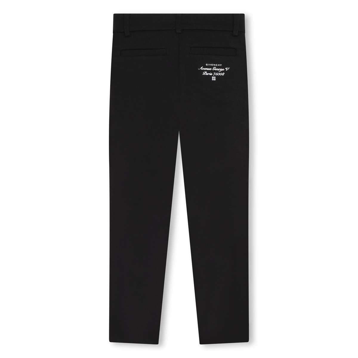 Boys & Girls Black Trousers