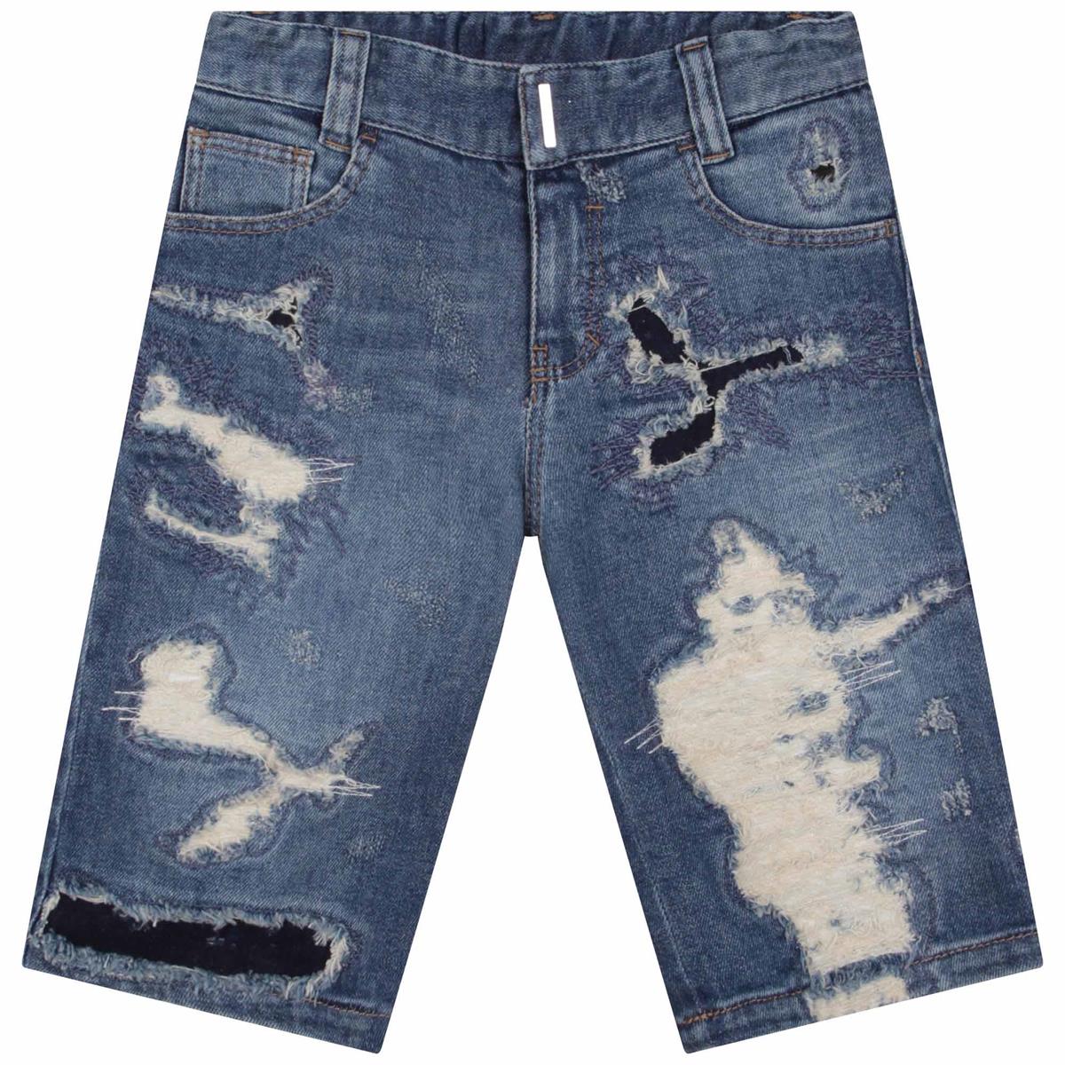 Boys Blue Denim Shorts