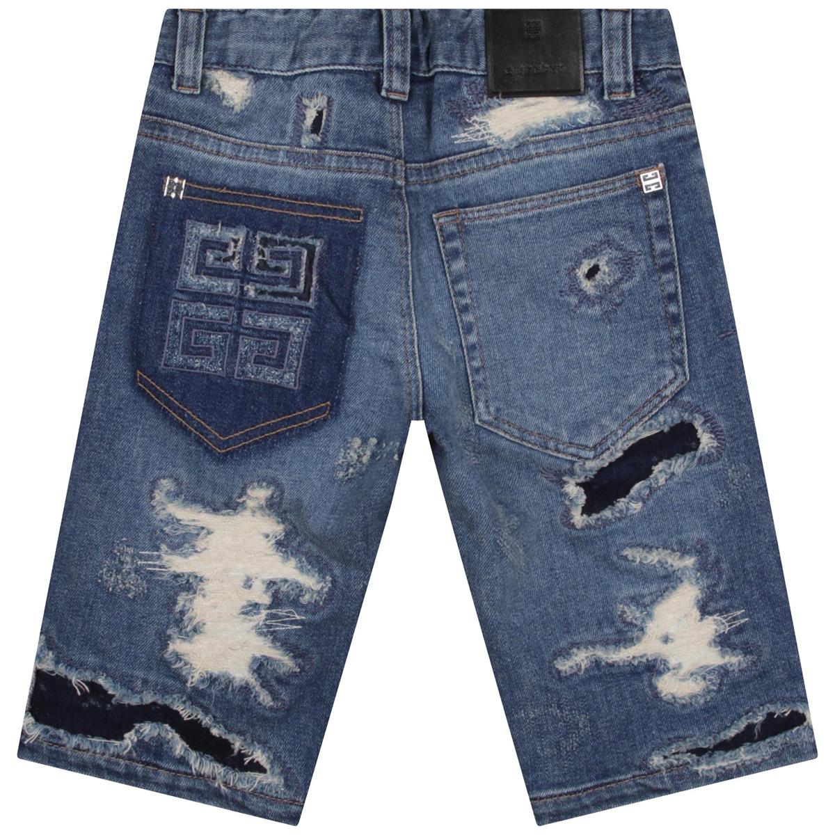 Boys Blue Denim Shorts