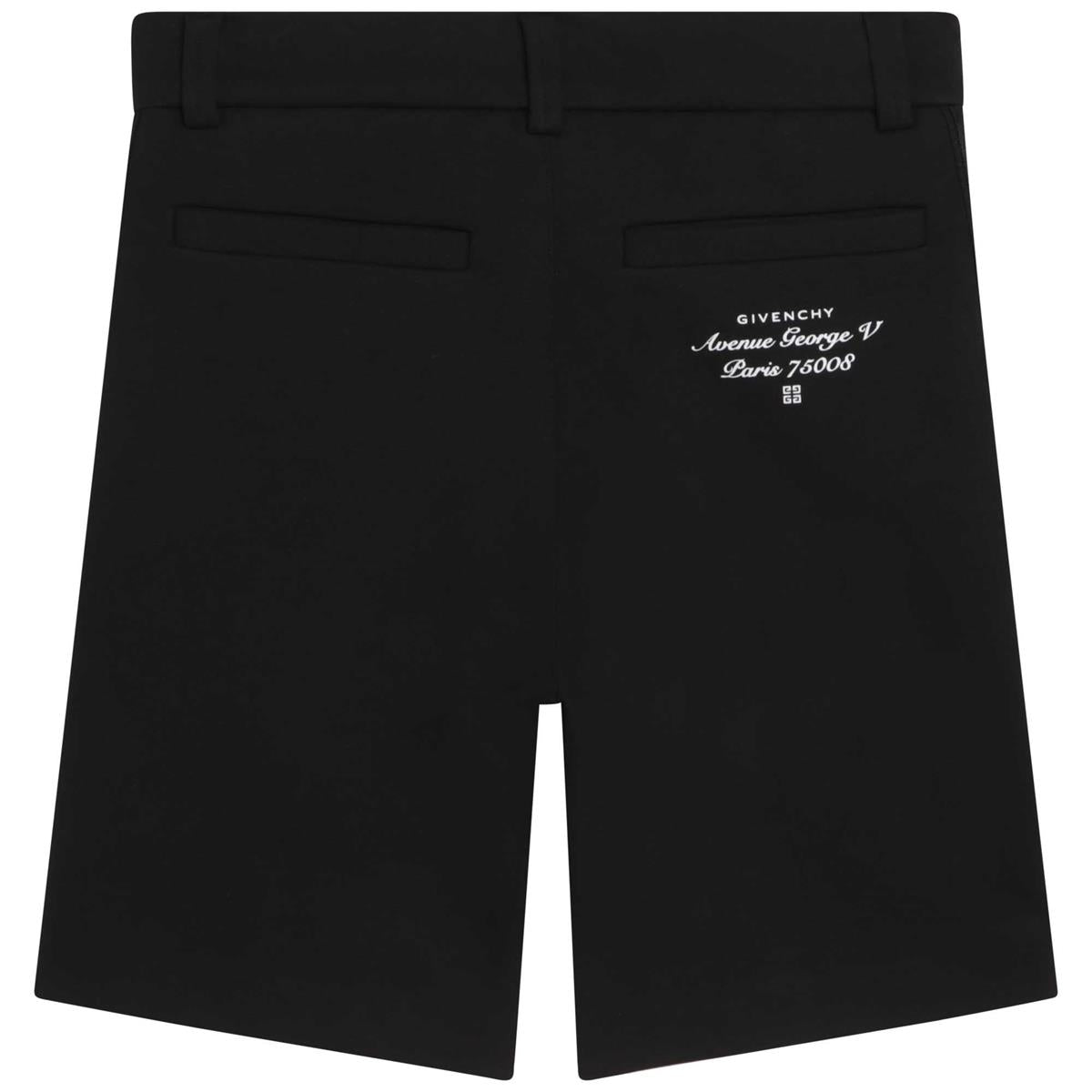 Boys & Girls Black Shorts