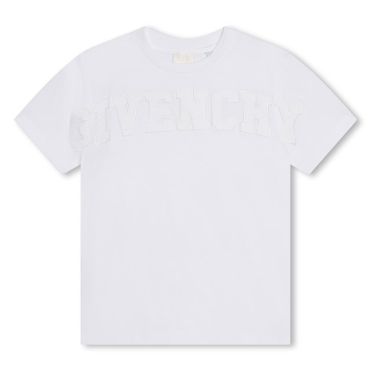 Girls White Logo T-Shirt