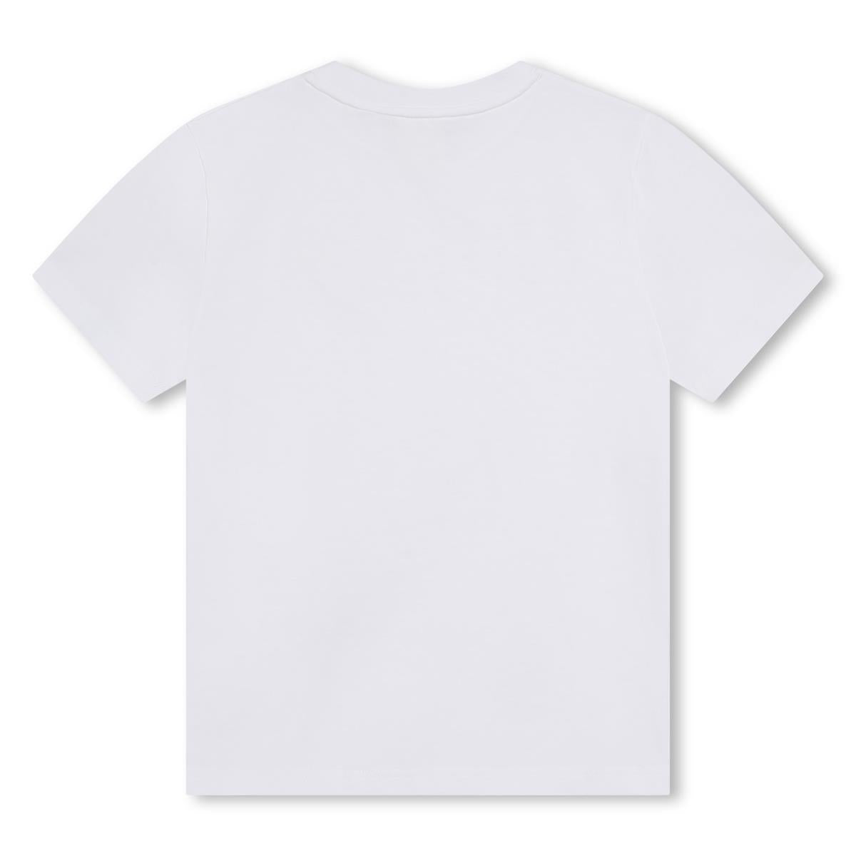 Girls White Logo T-Shirt