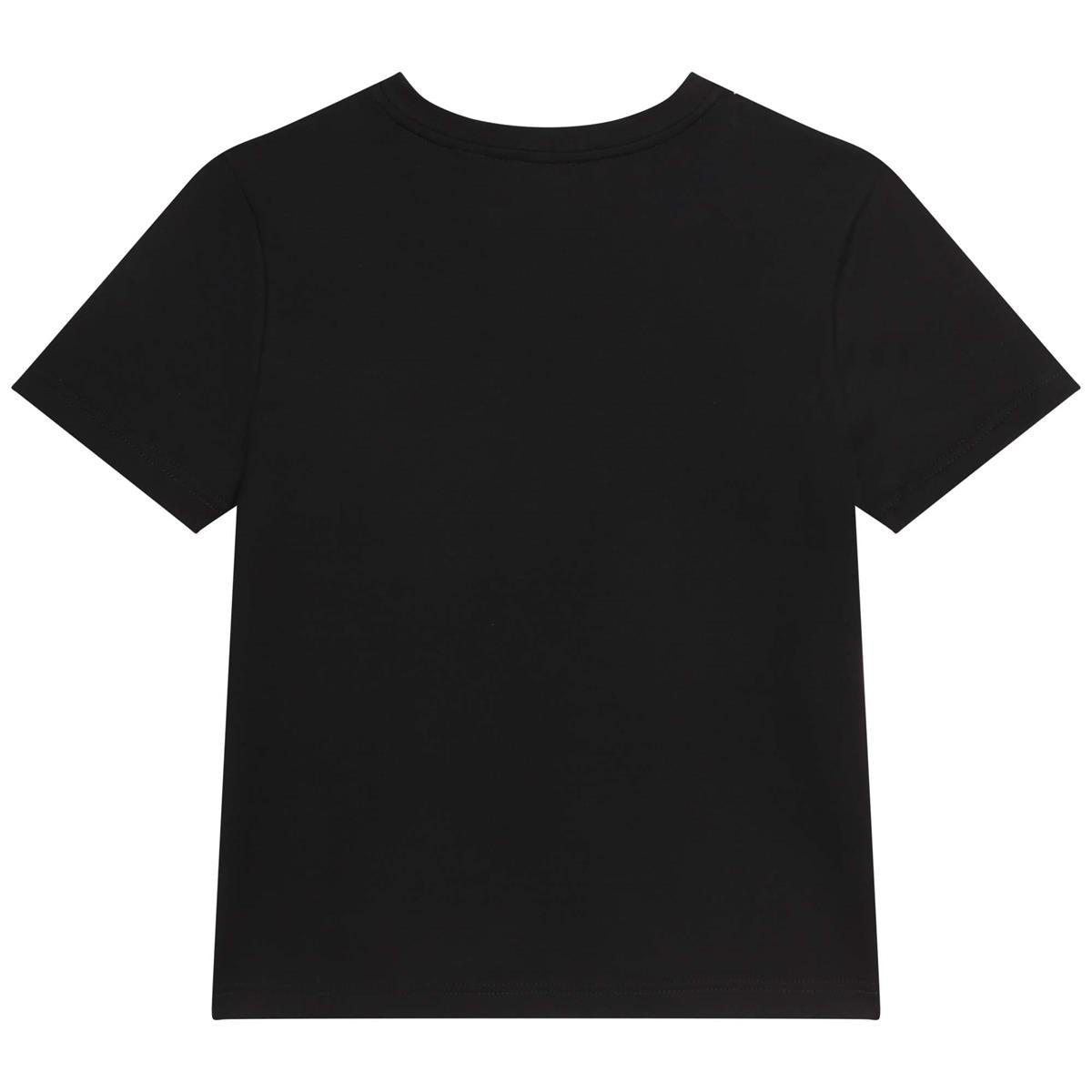Boys & Girls Black Logo T-Shirt