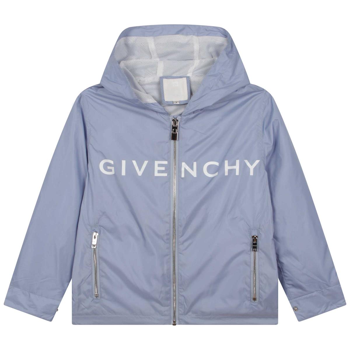 Boys & Girls Blue Hooded Sweatshirt
