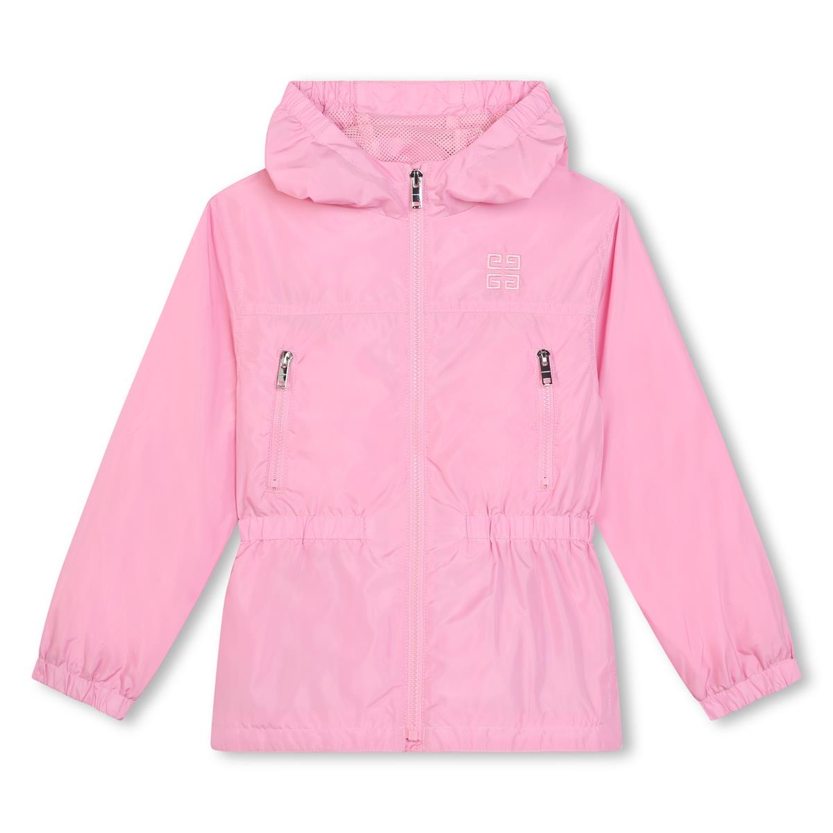 Girls Pink Zip-Up Coat
