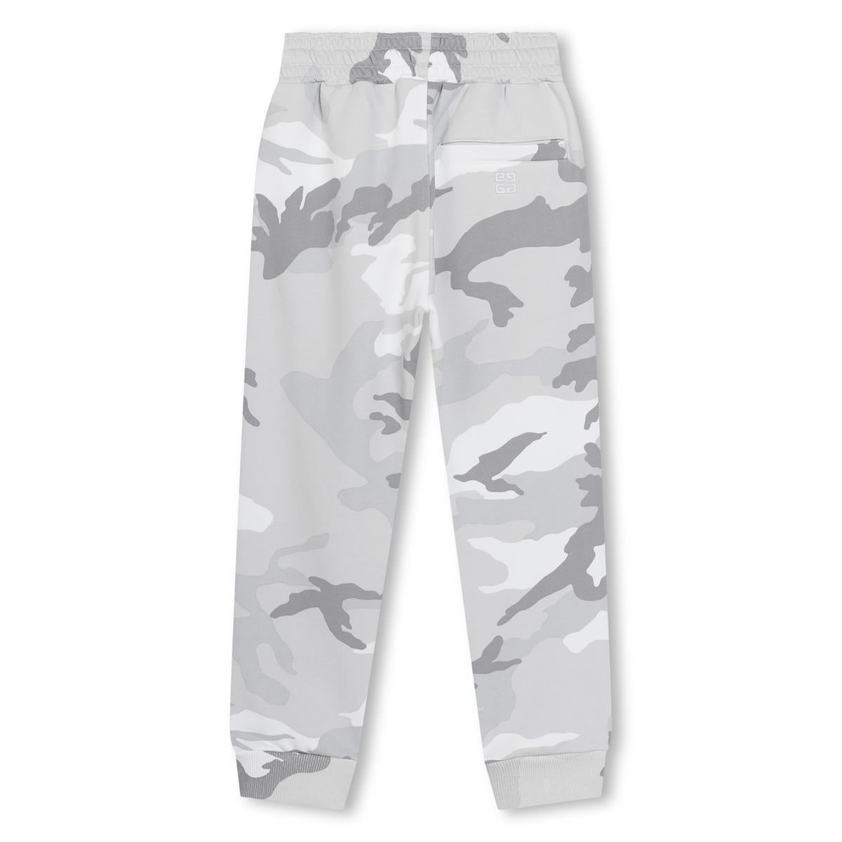 Boys Grey Logo Trousers