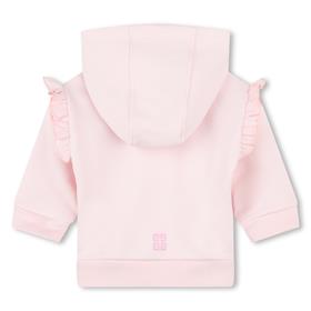 Baby Girls Pink Zip-Up Top