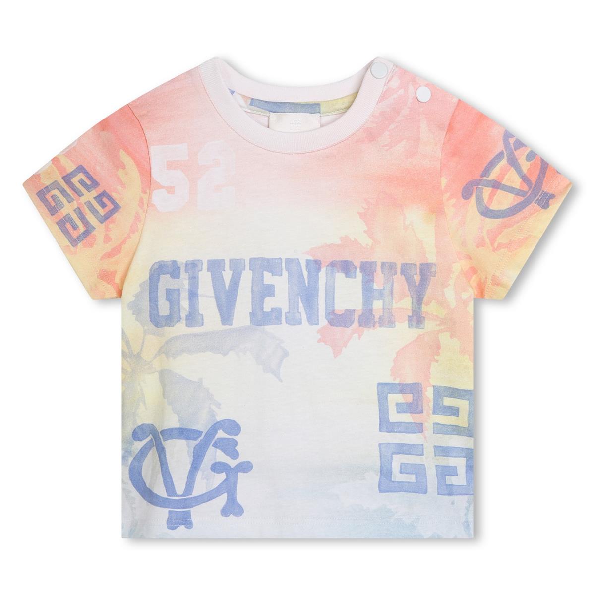 Baby Boys Multicolor Cotton T-Shirt