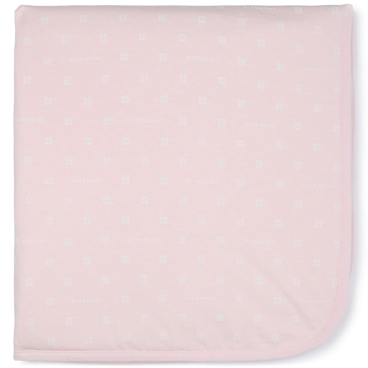 Baby Boys & Girls Pink Blanket(78x78cm)