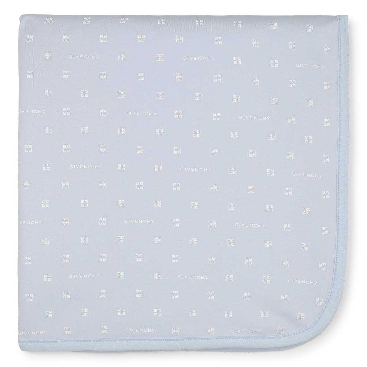 Baby Boys & Girls Blue Blanket(78x78cm)