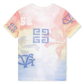 Boys Multicolor Cotton T-Shirt