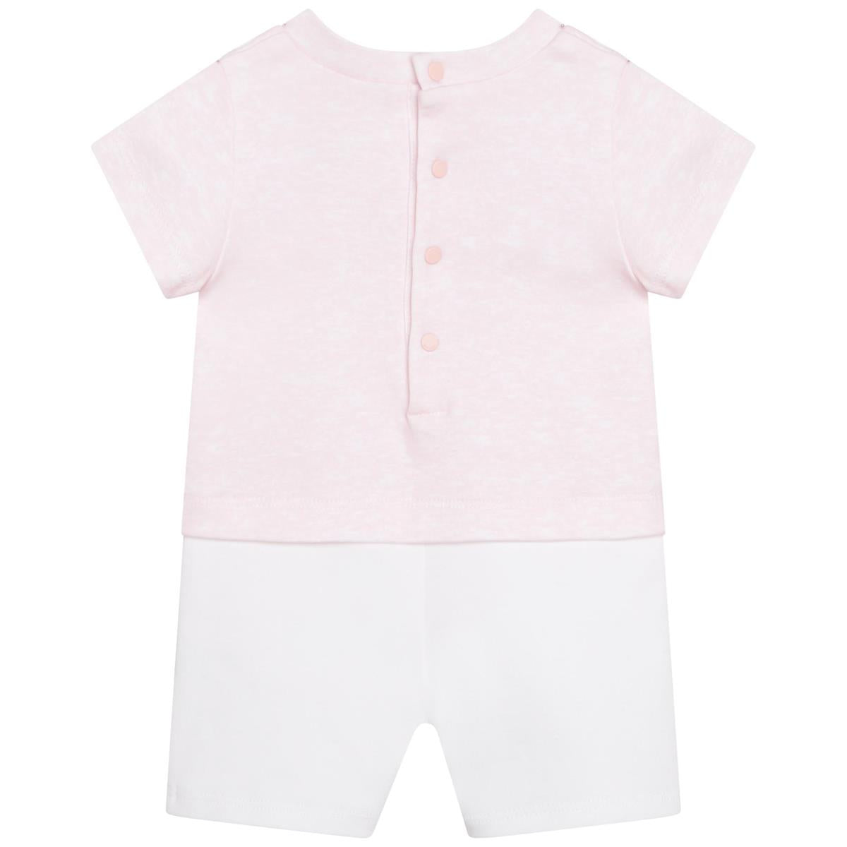 Baby Boy & Girls Pink Babysuit