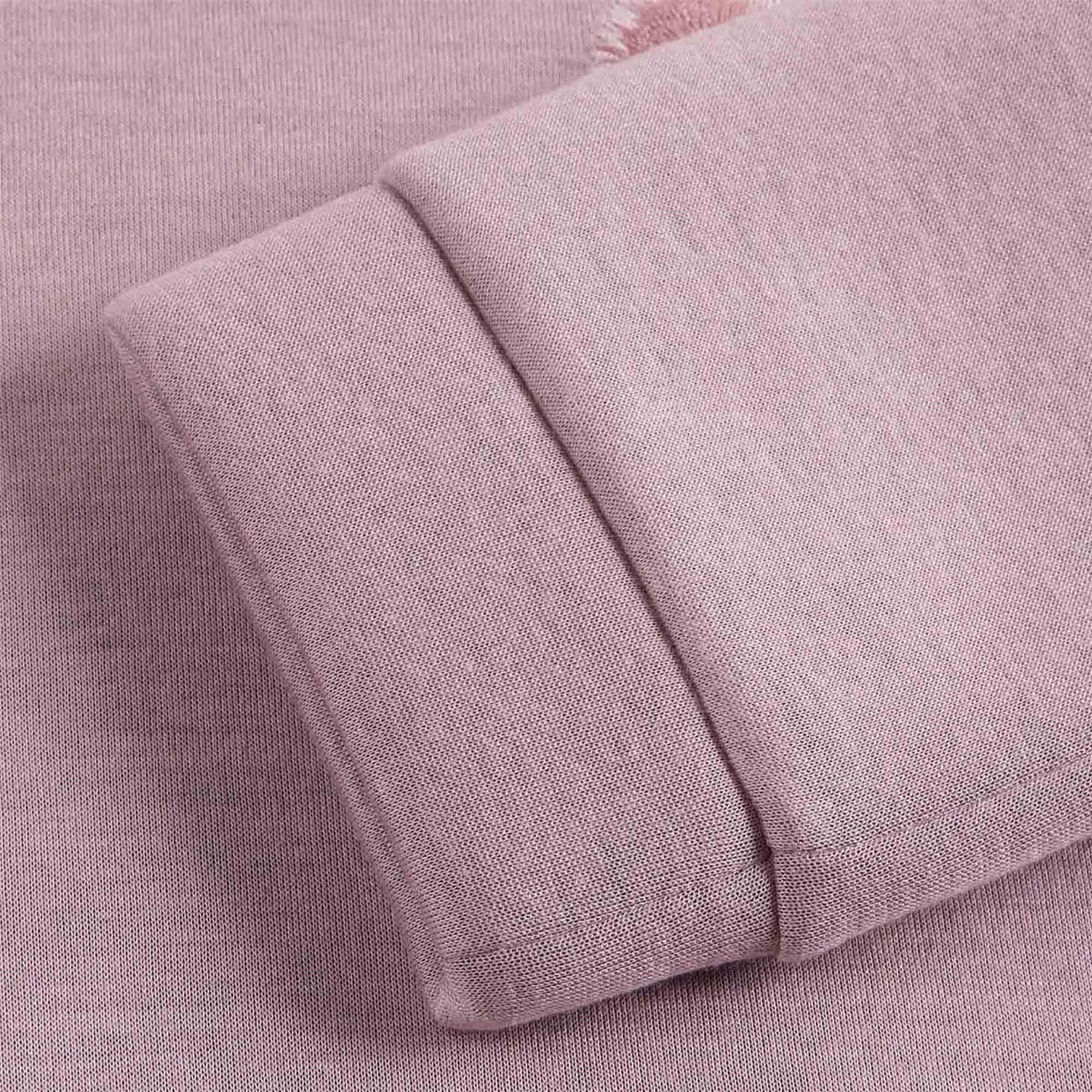 Baby Girls Pink Cotton Monster Trims Sweatshirt - CÉMAROSE | Children's Fashion Store - 4