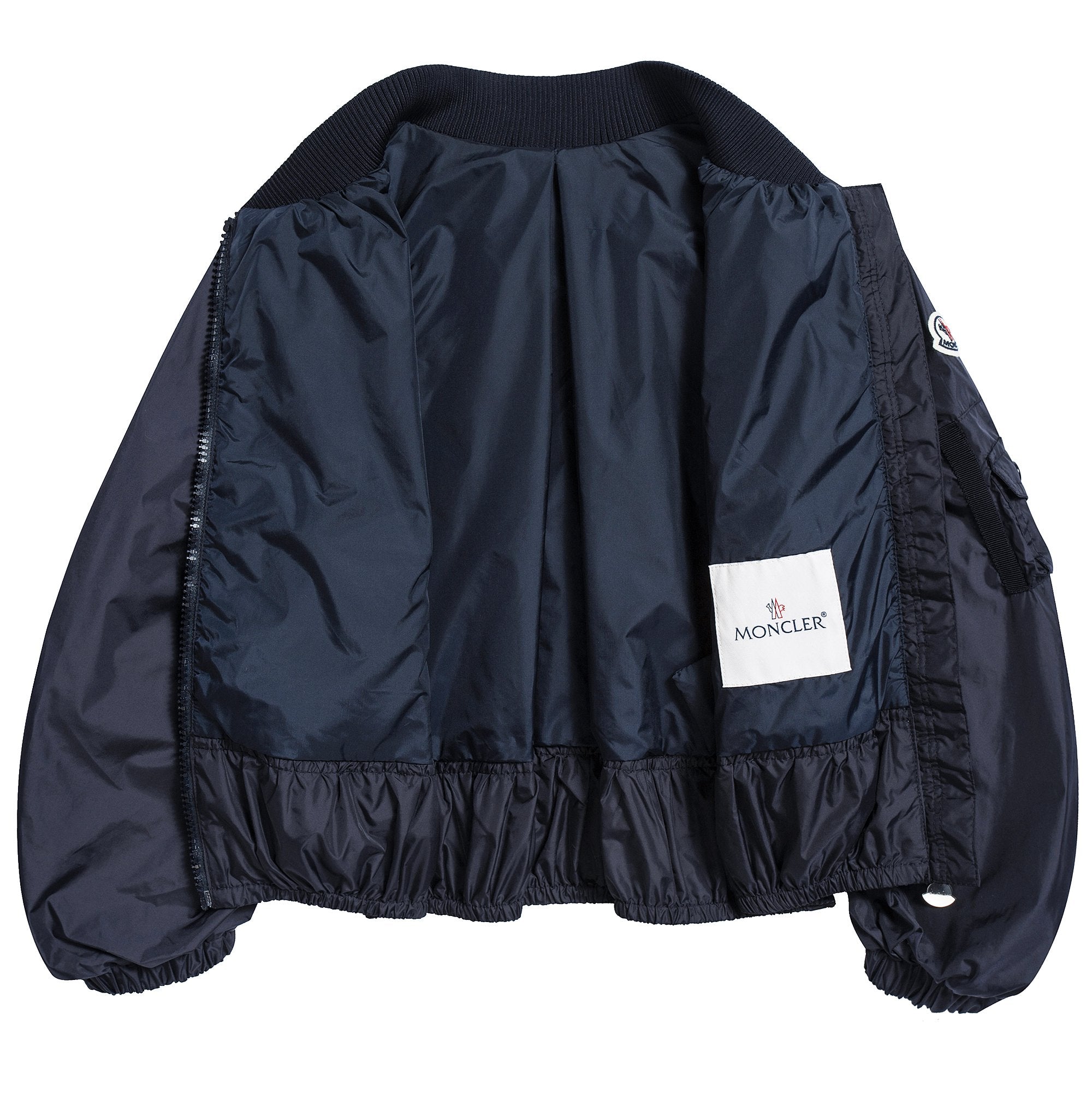 Boys Navy Blue "Ashlinette Giubbotto" Coat