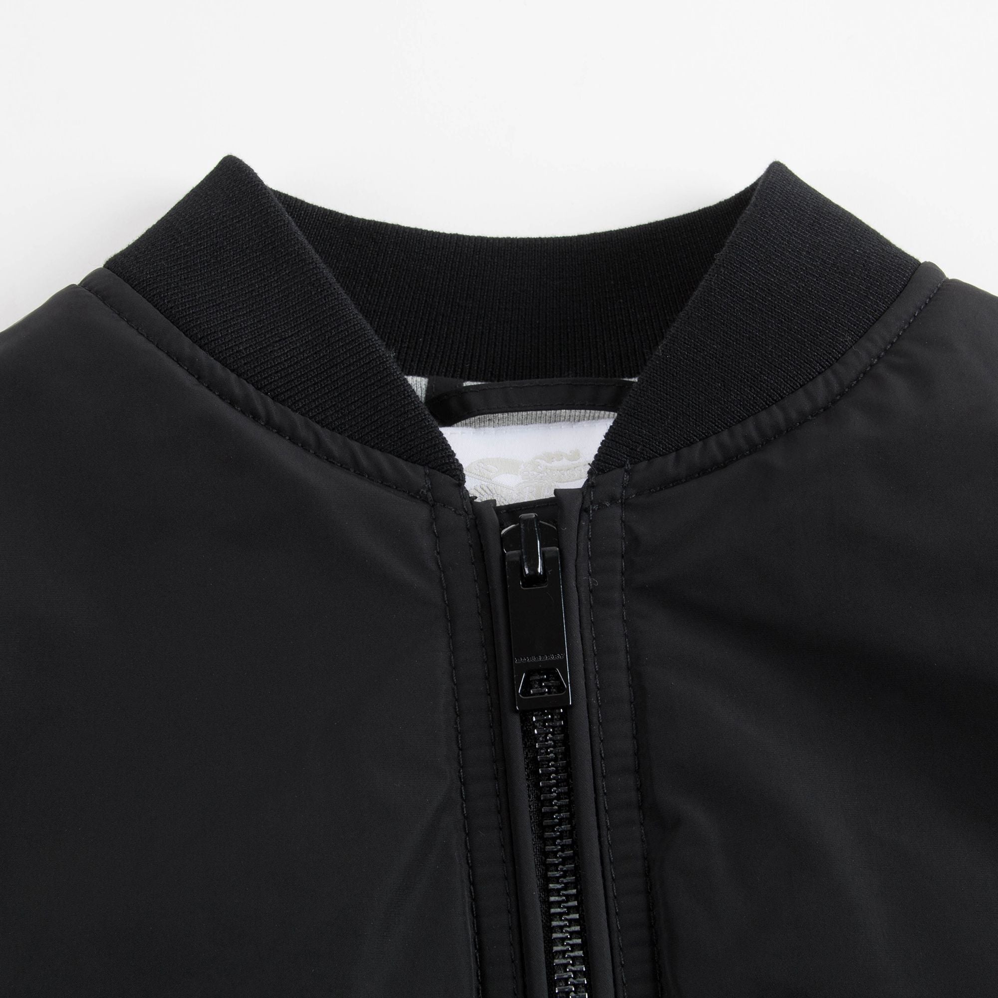Boys Black Logo Jacket