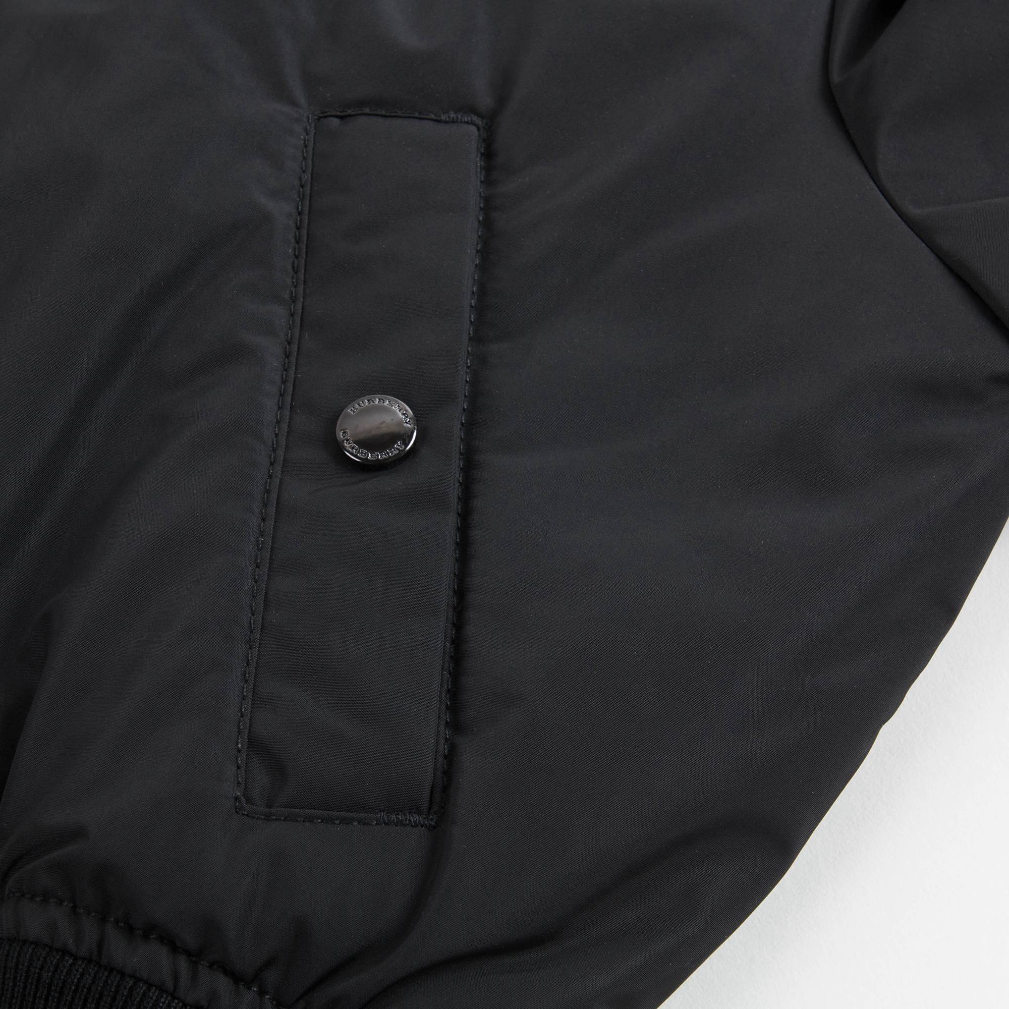 Boys Black Logo Jacket