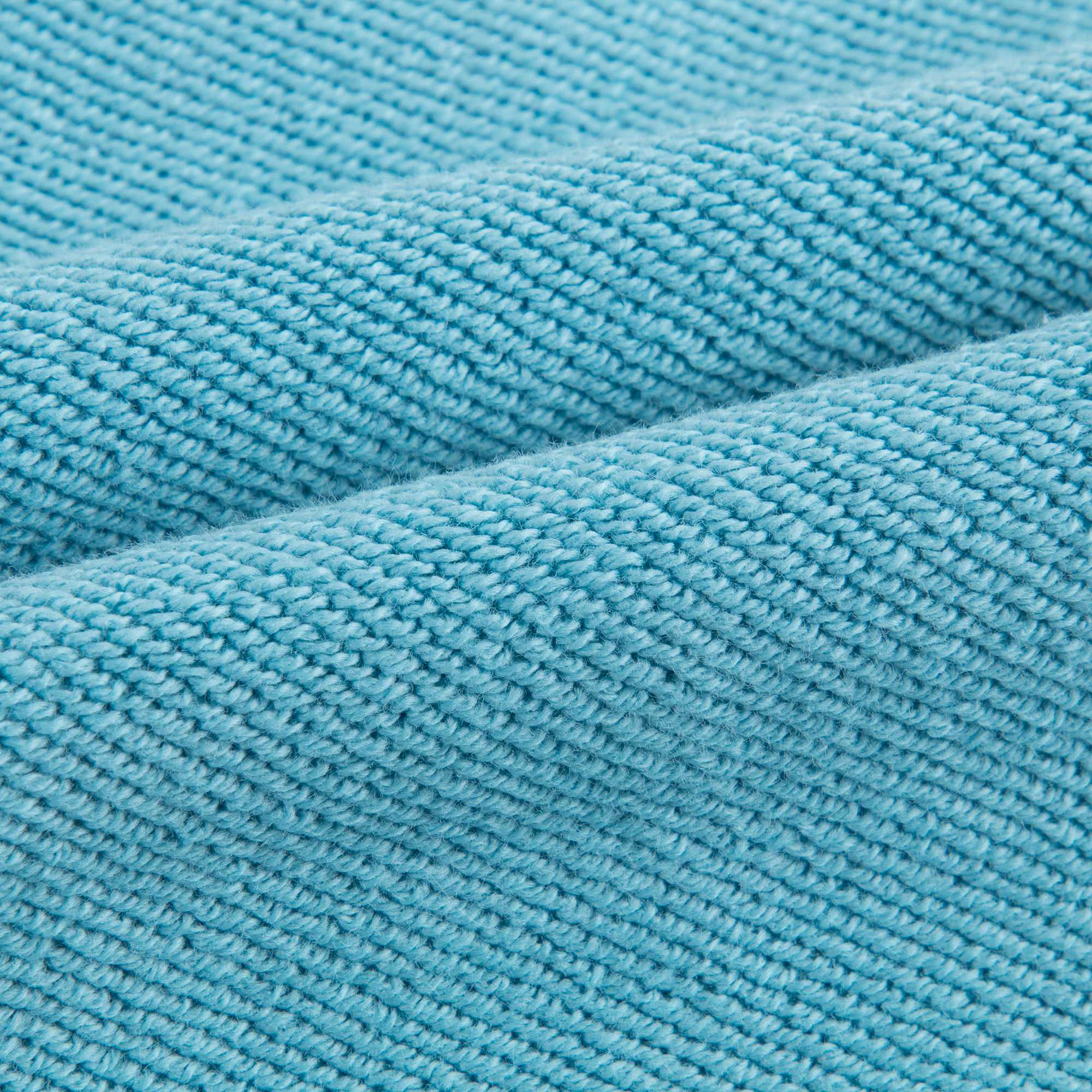 Baby Boys Bright Cyan Blue Cotton Shorts