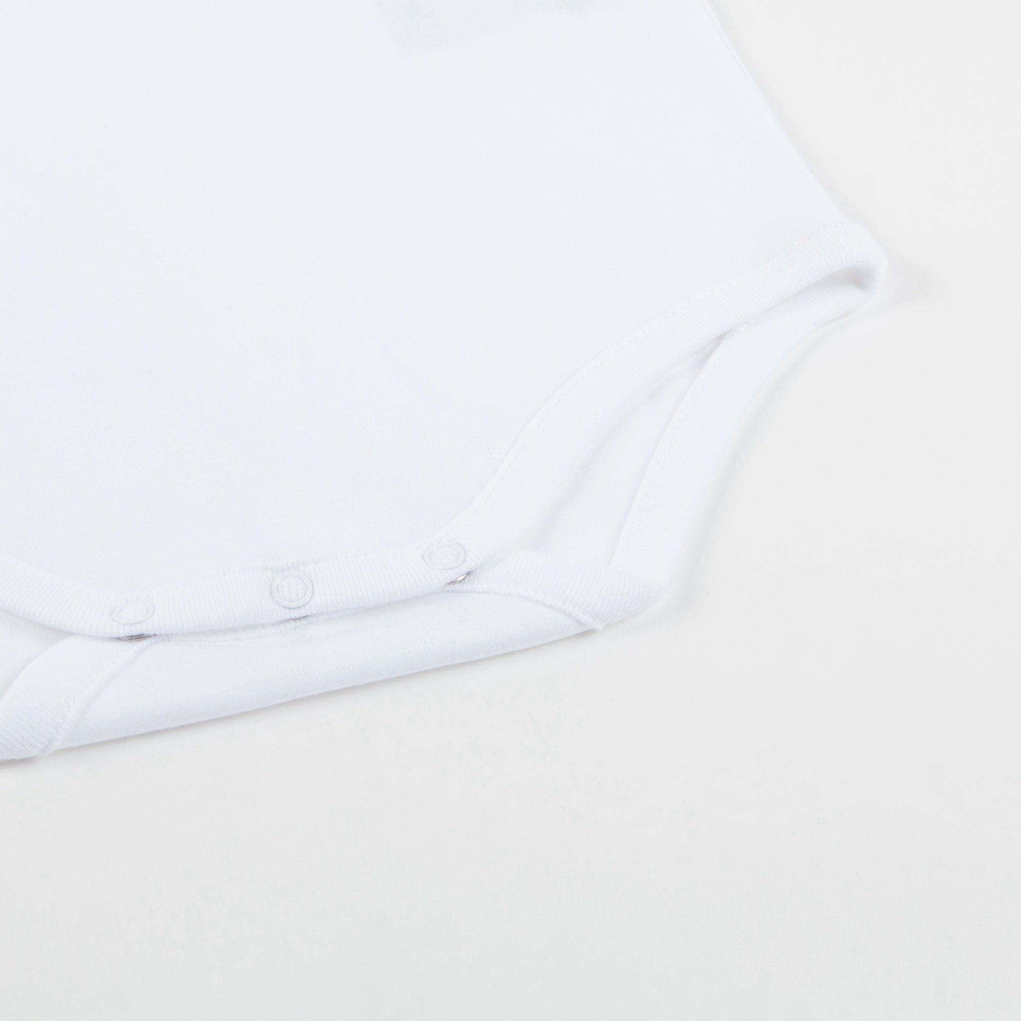 Baby  White   Cotton  Babysuit