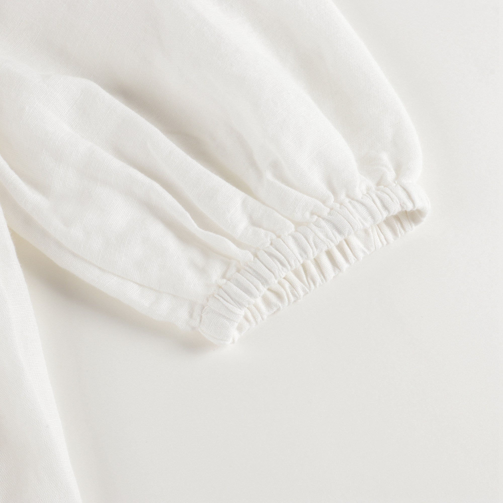 Ensemble robe blanche pour bébés filles