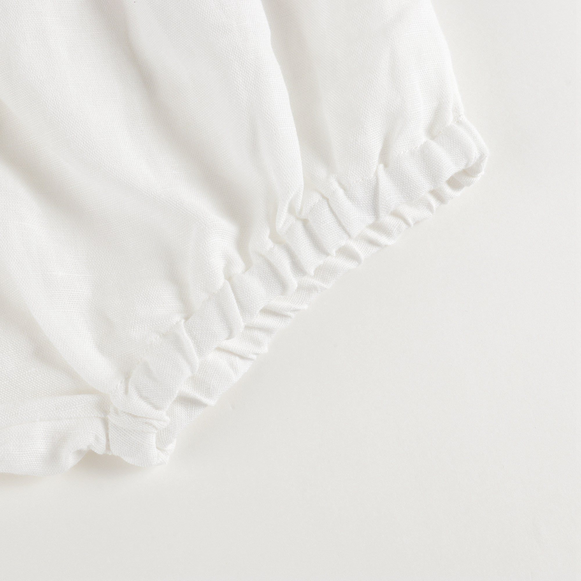 Ensemble robe blanche pour bébés filles