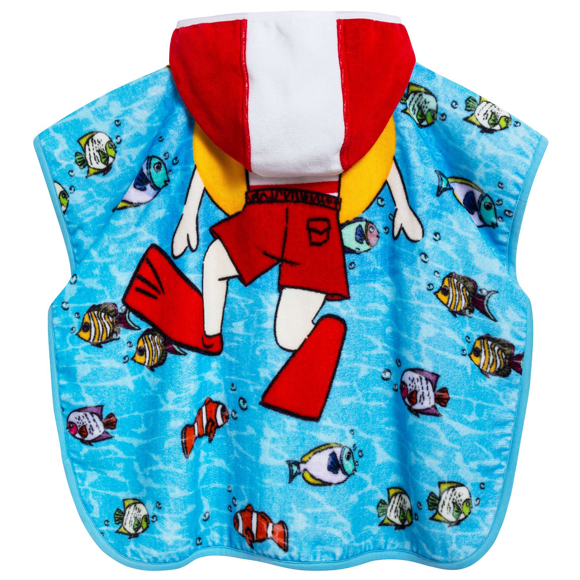 Boys Swimmingpool Azzurro Cotton Towel