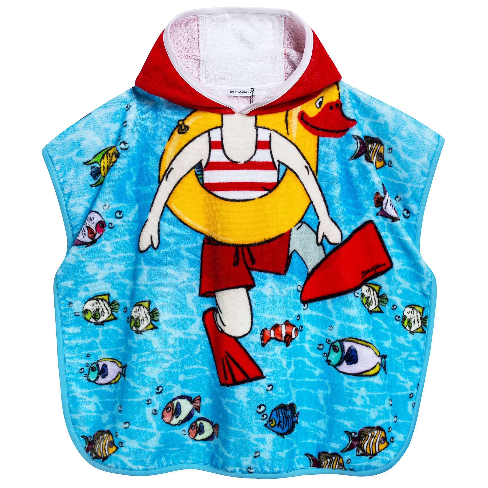 Boys Swimmingpool Azzurro Cotton Towel