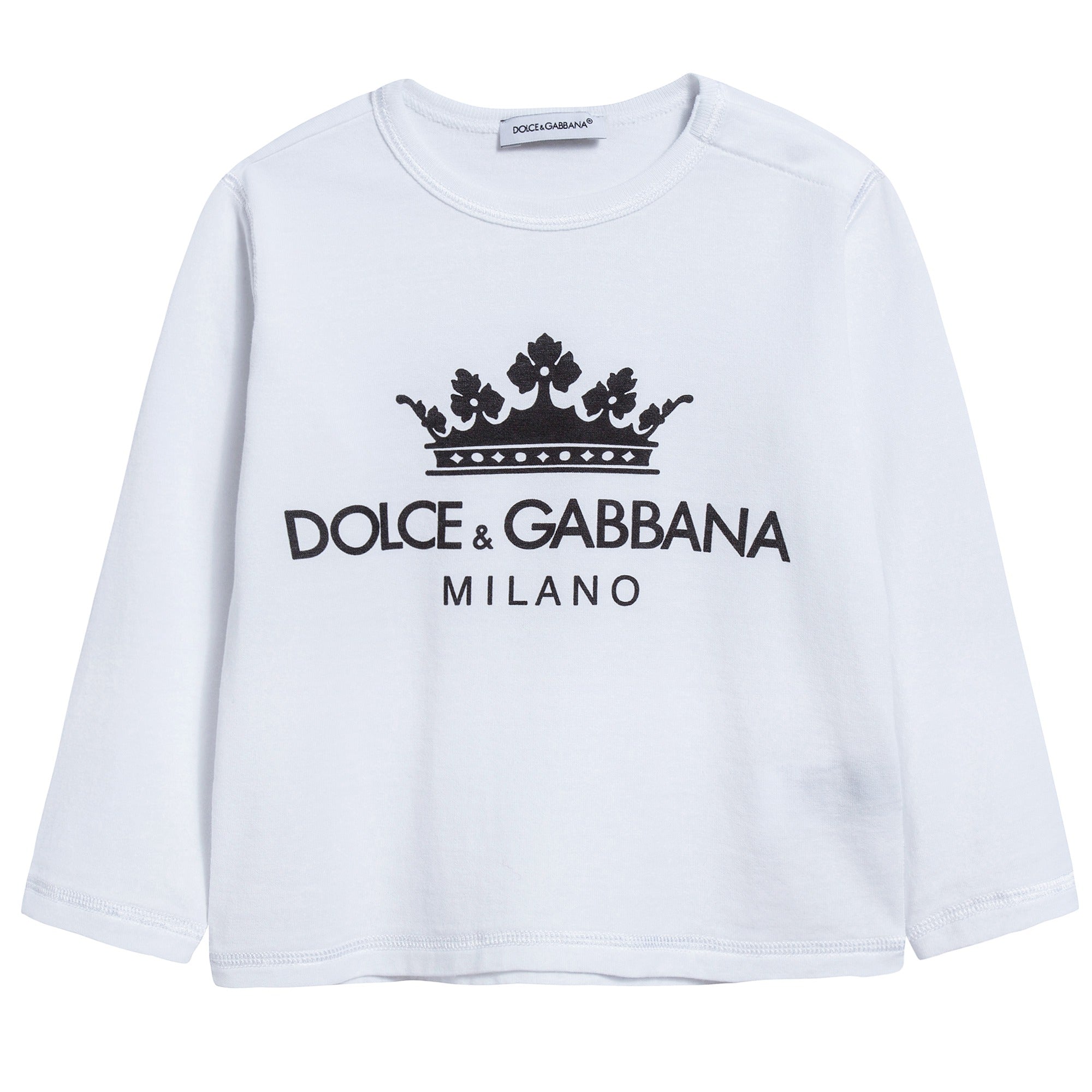 Baby Boys White Logo T-shirt