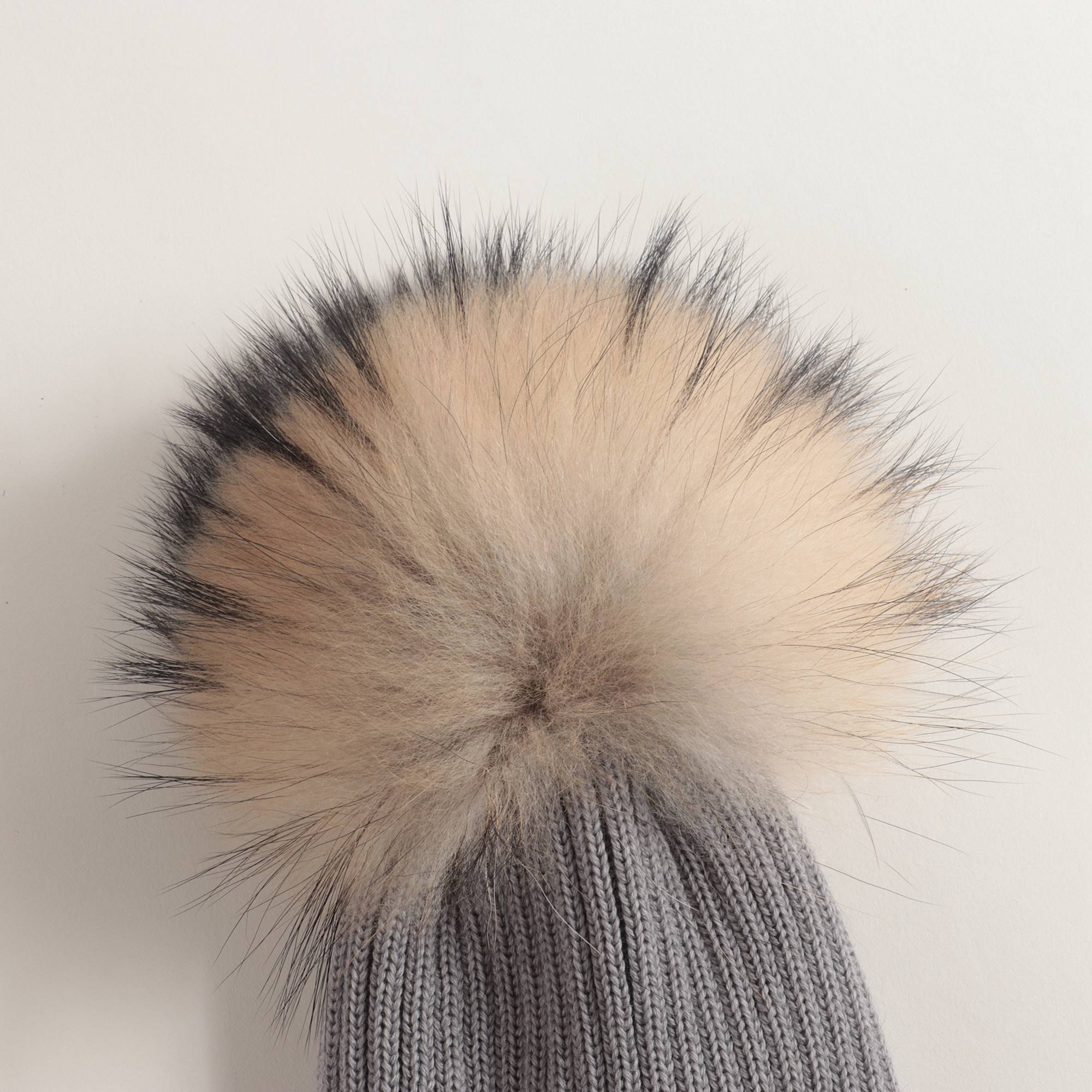 Boys Grey Wool Hat