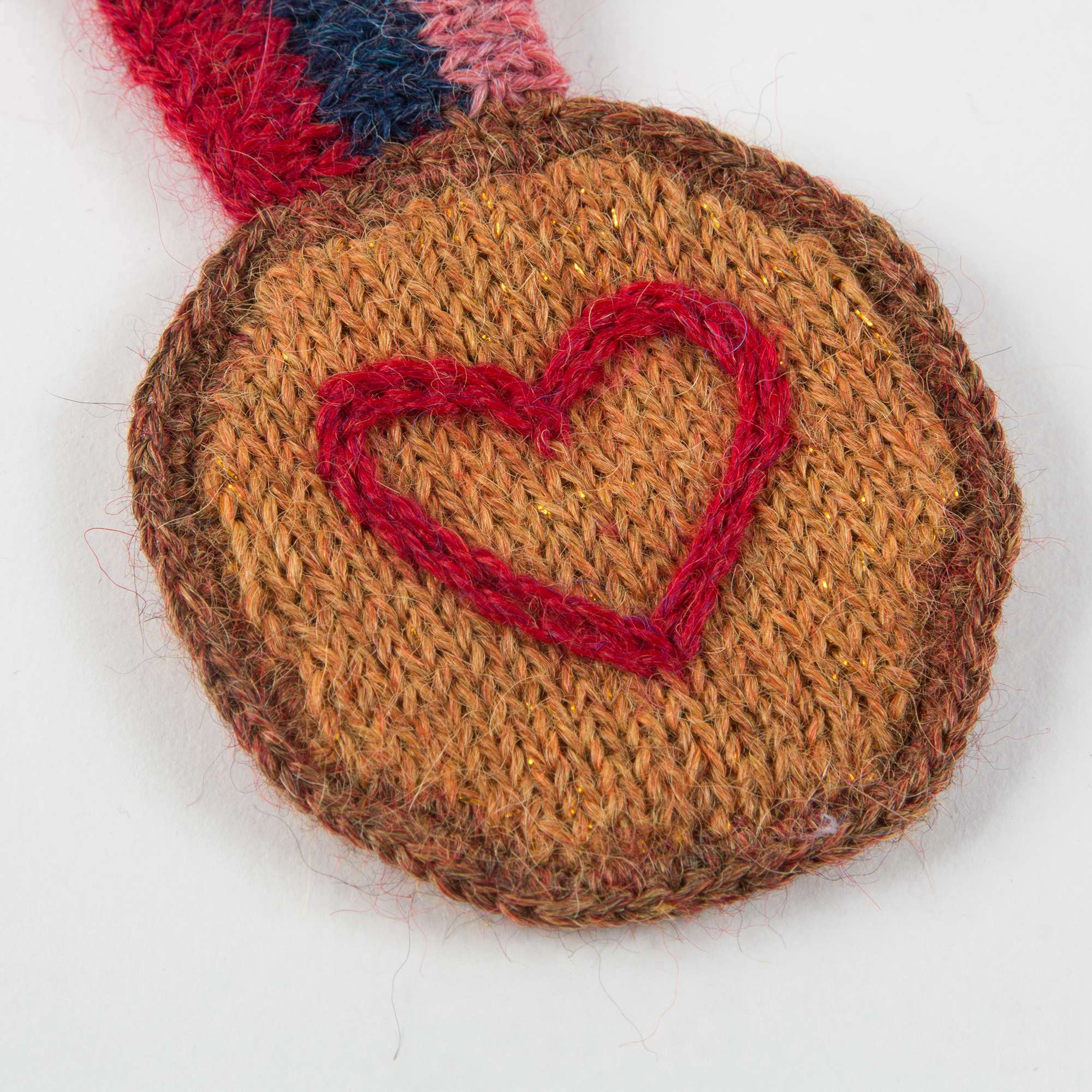 Heart Medal Pin