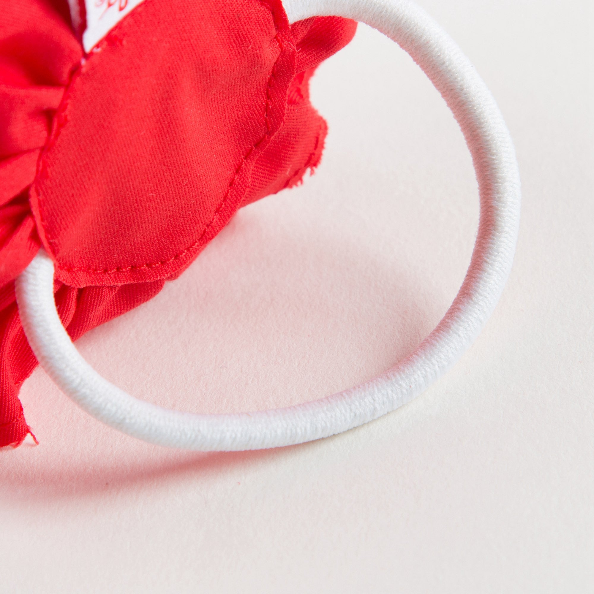 Girls Red Headdress Flower
