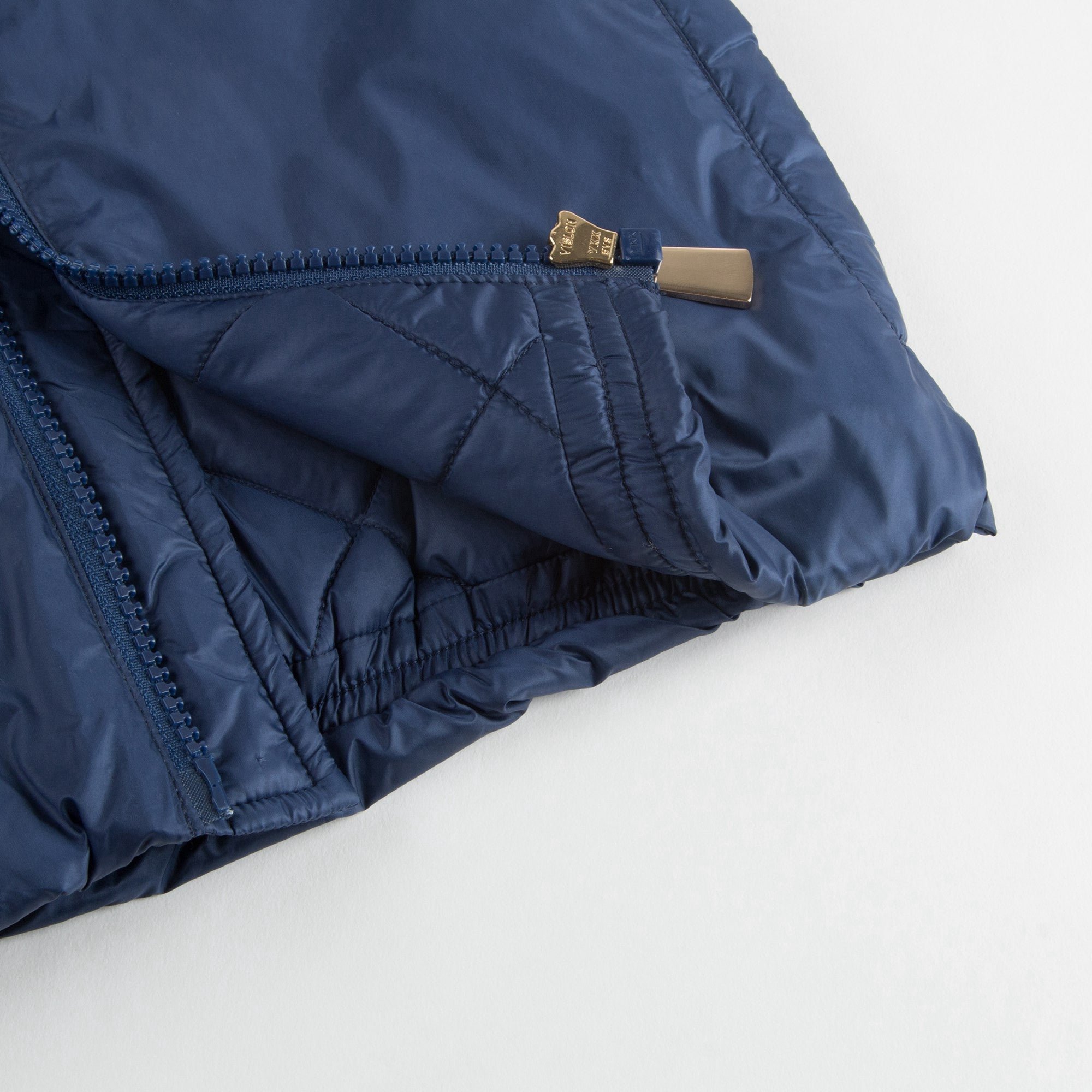 Baby Boys Blue Padded Showerproof Jacket