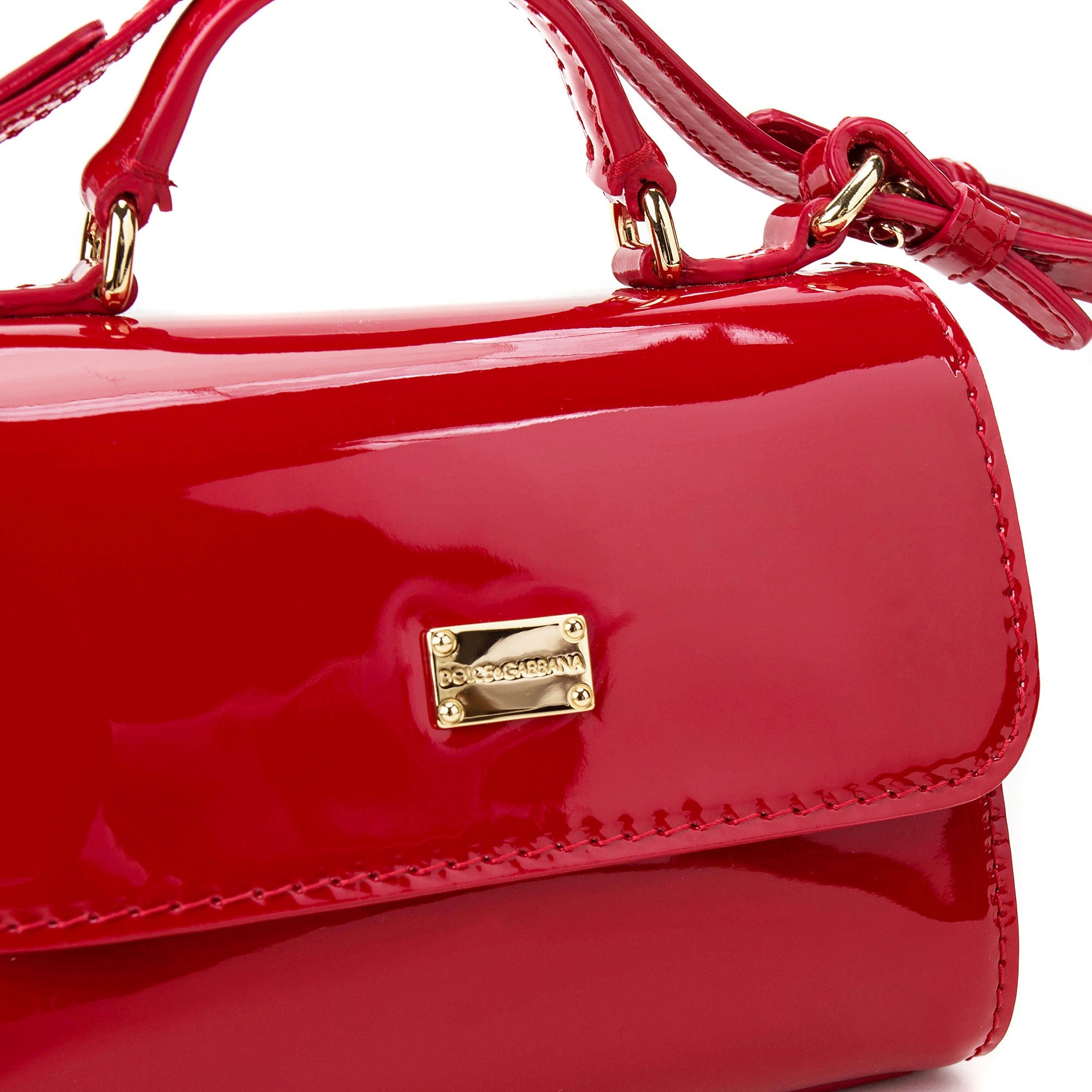 Girls Red Calf Bag