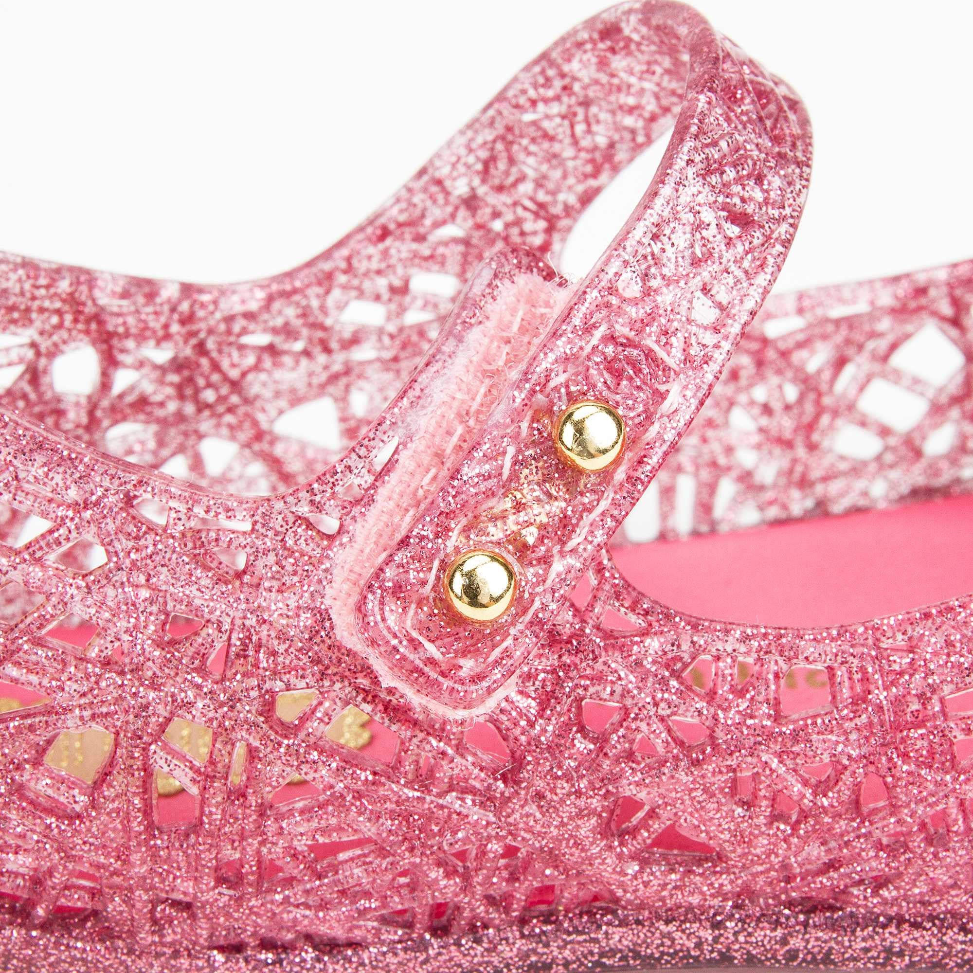 Girls Pink Nest Jelly Shoes