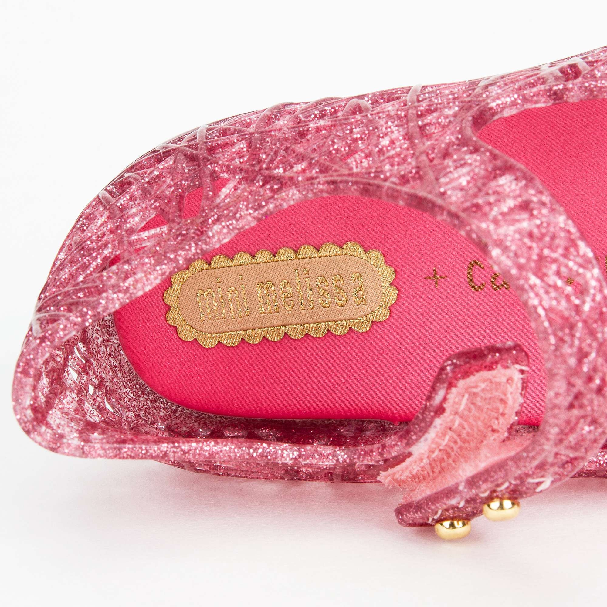 Girls Pink Nest Jelly Shoes