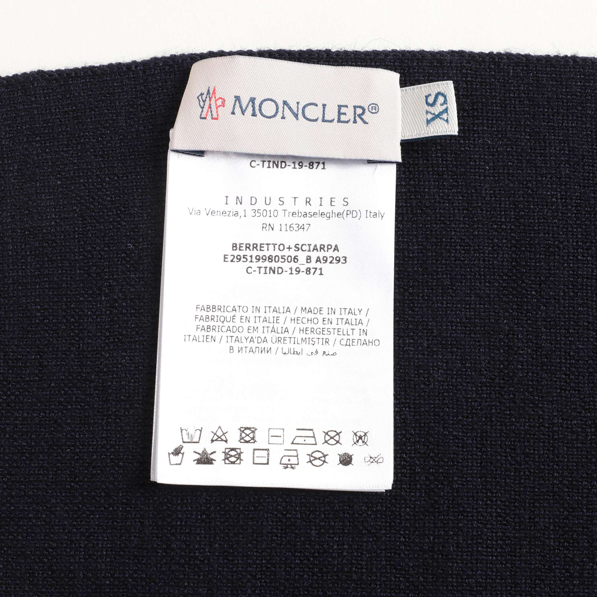 Baby Boys Navy Wool Gift Set