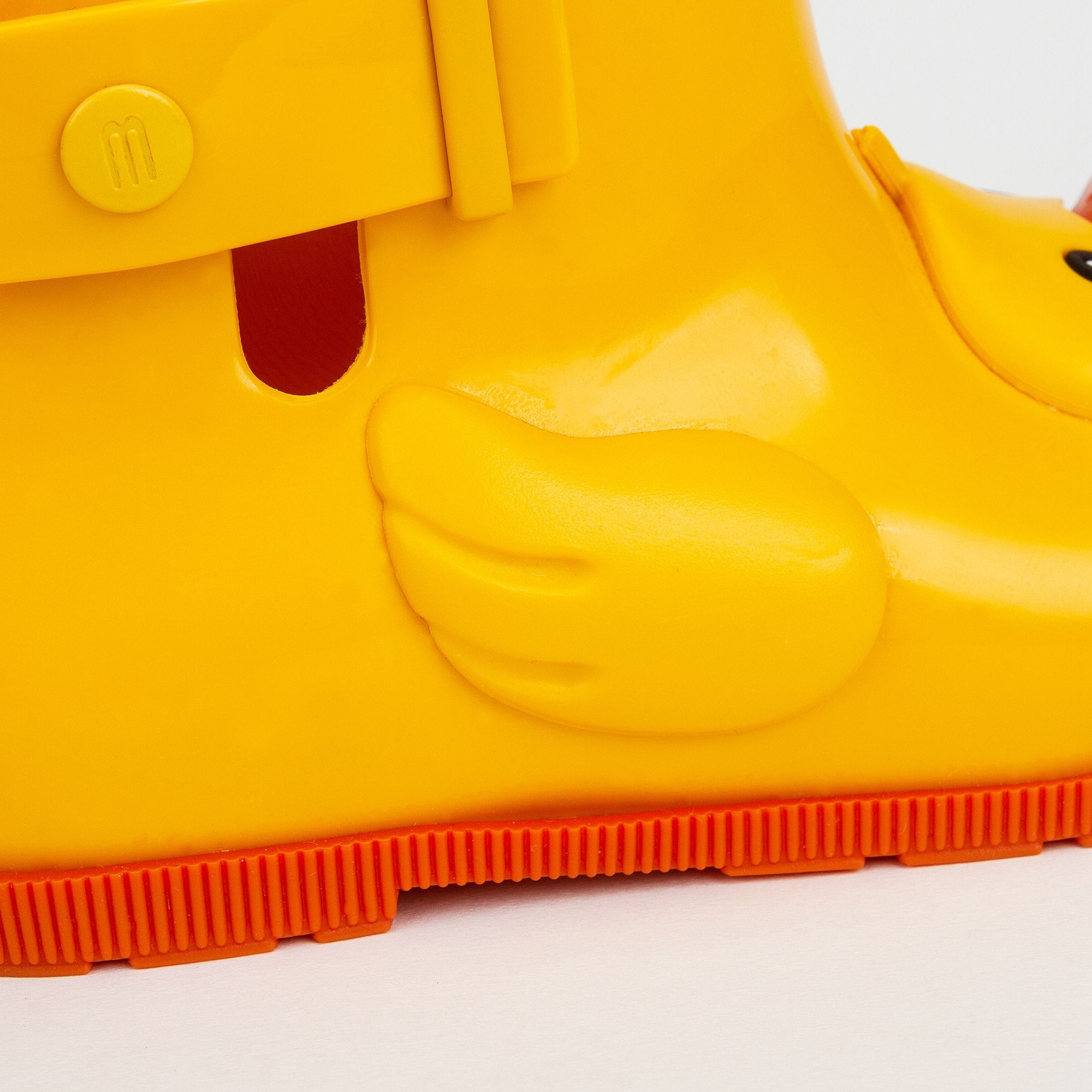 Boys & Girls Yellow Duck Rainshoes