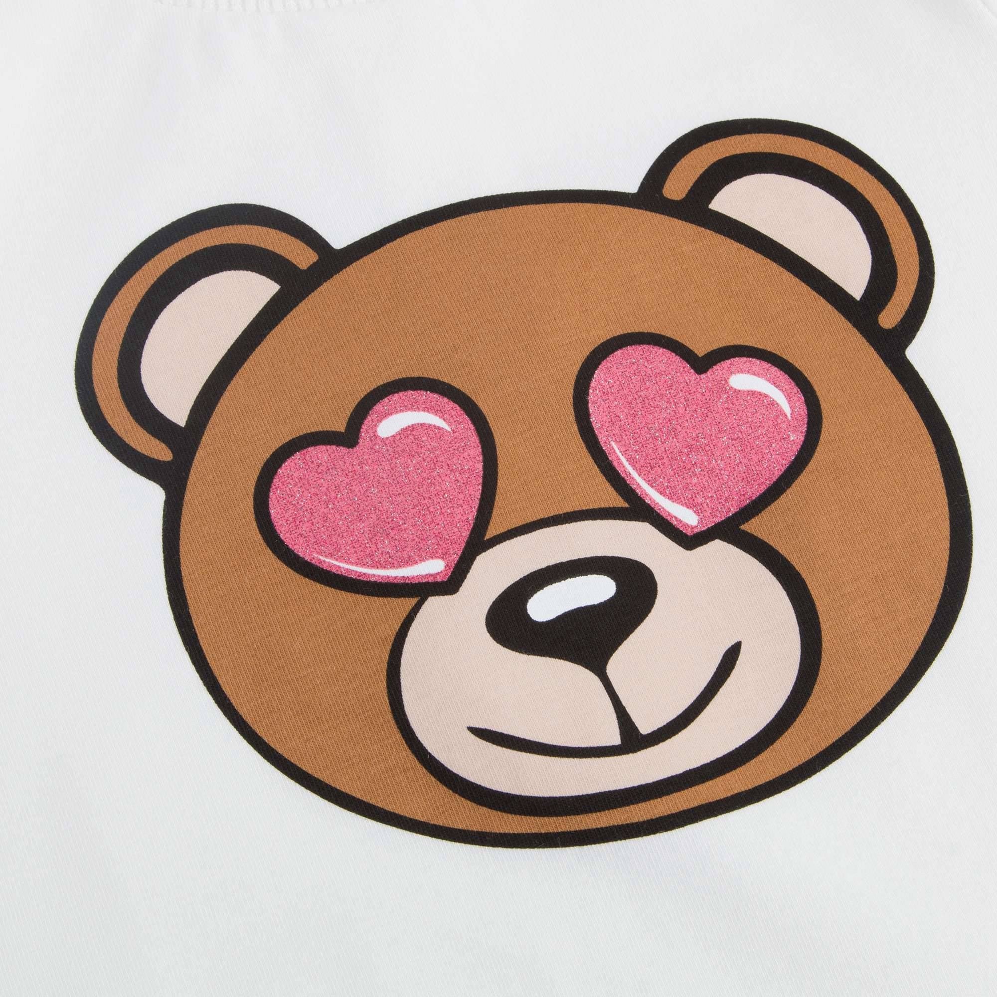 Baby Girls Ivory T-shirt & Pink Leggings Set