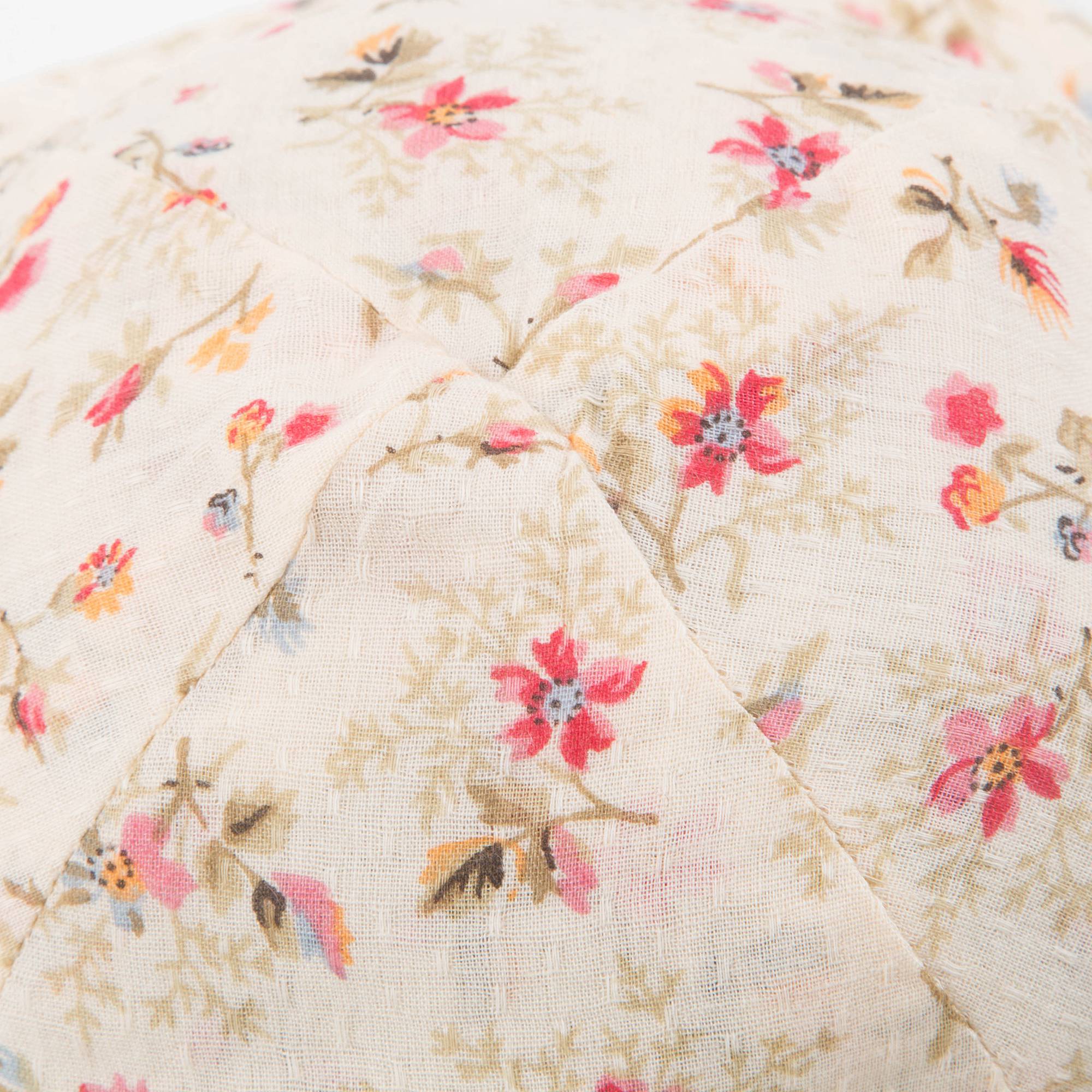 Baby Girls Pink Cotton Woven Hat