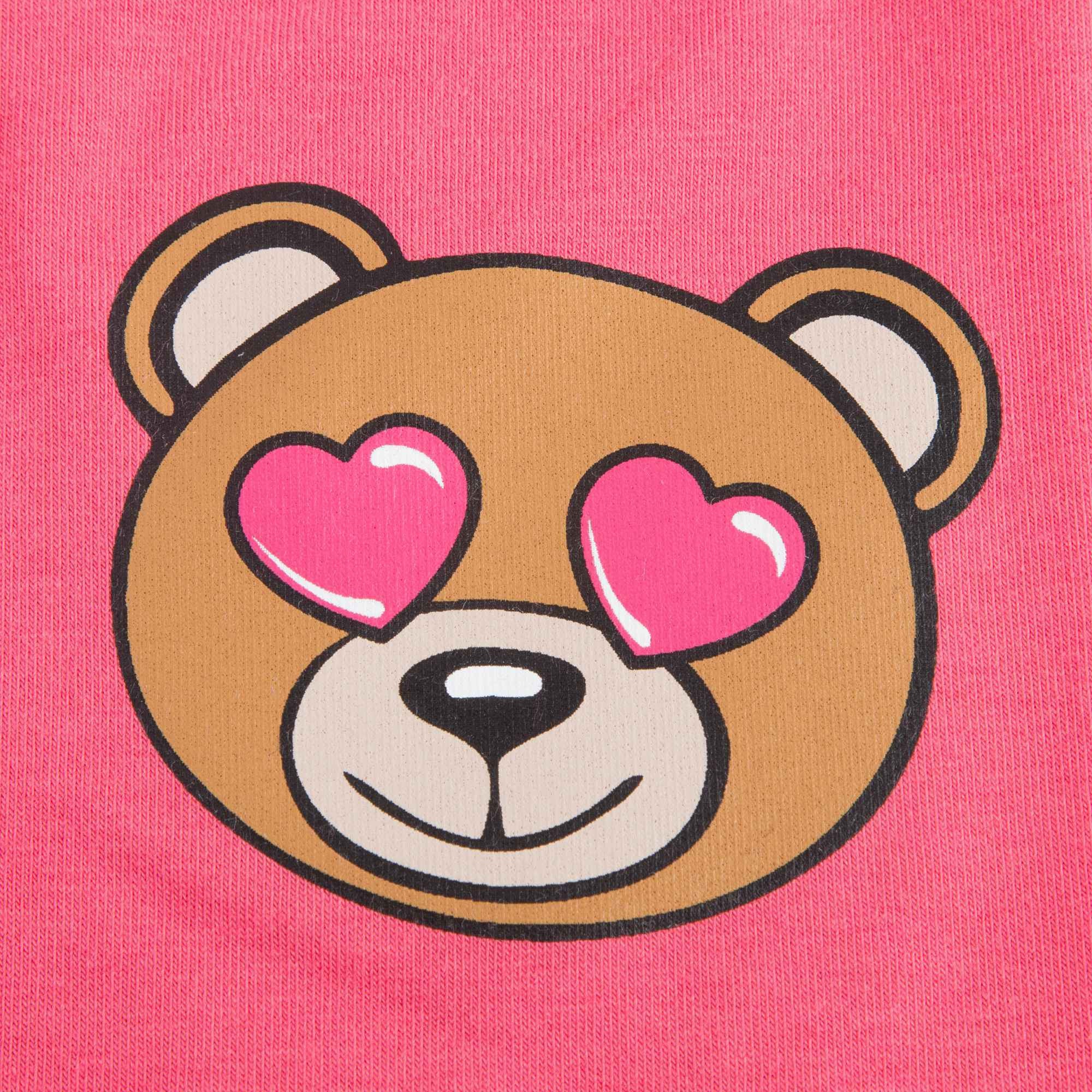 Baby Girls Ivory T-shirt & Pink Leggings Set