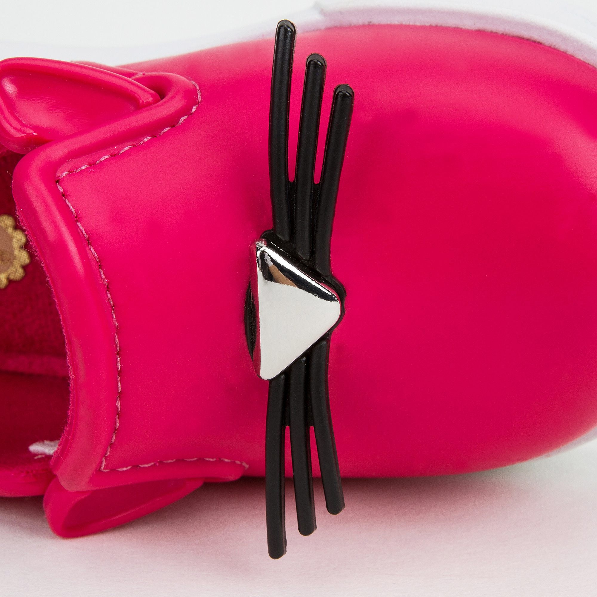 Girls Pink 'Cat' Slip-On Shoes