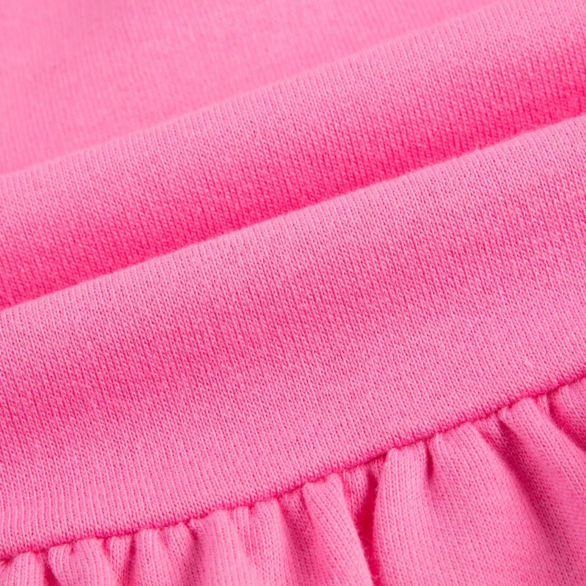 Girls Dark Pink Jersey Jacket