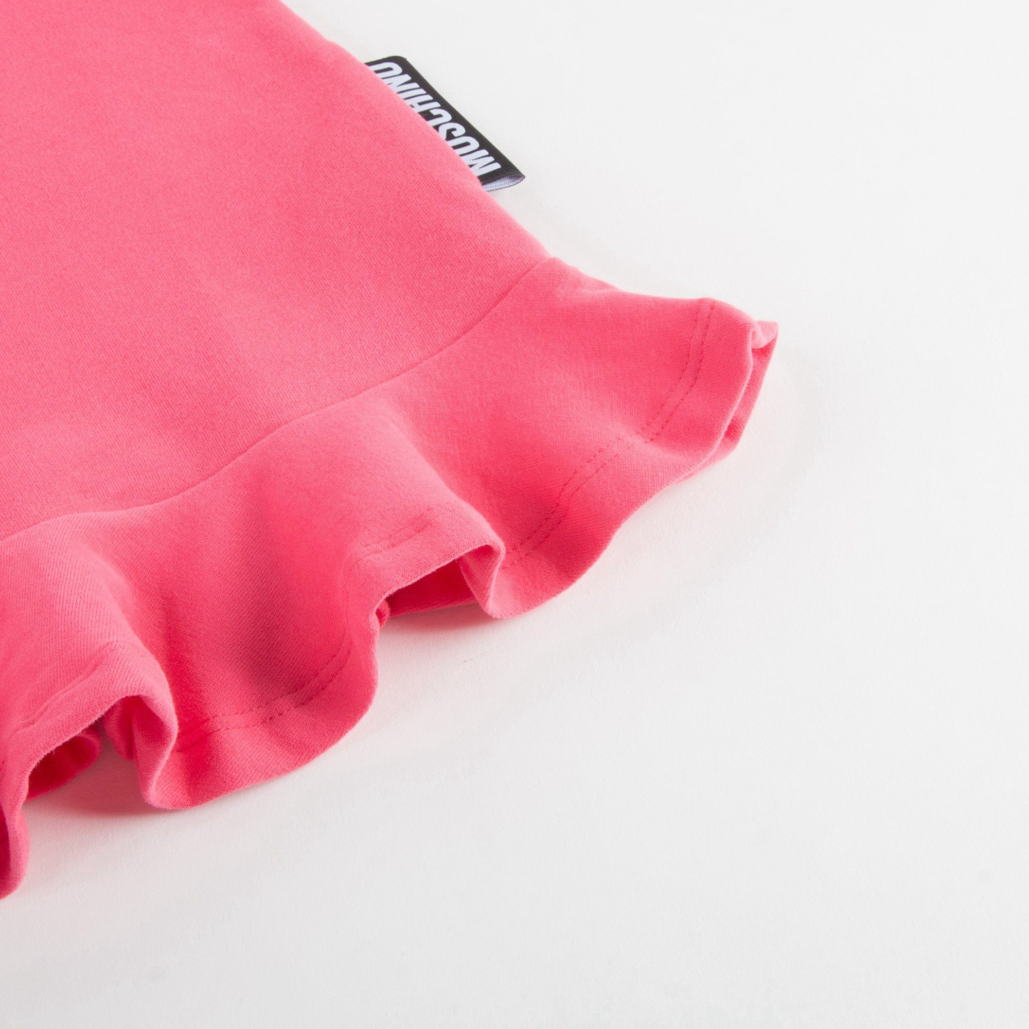 Baby Girls Coral Pink Teddy Dress