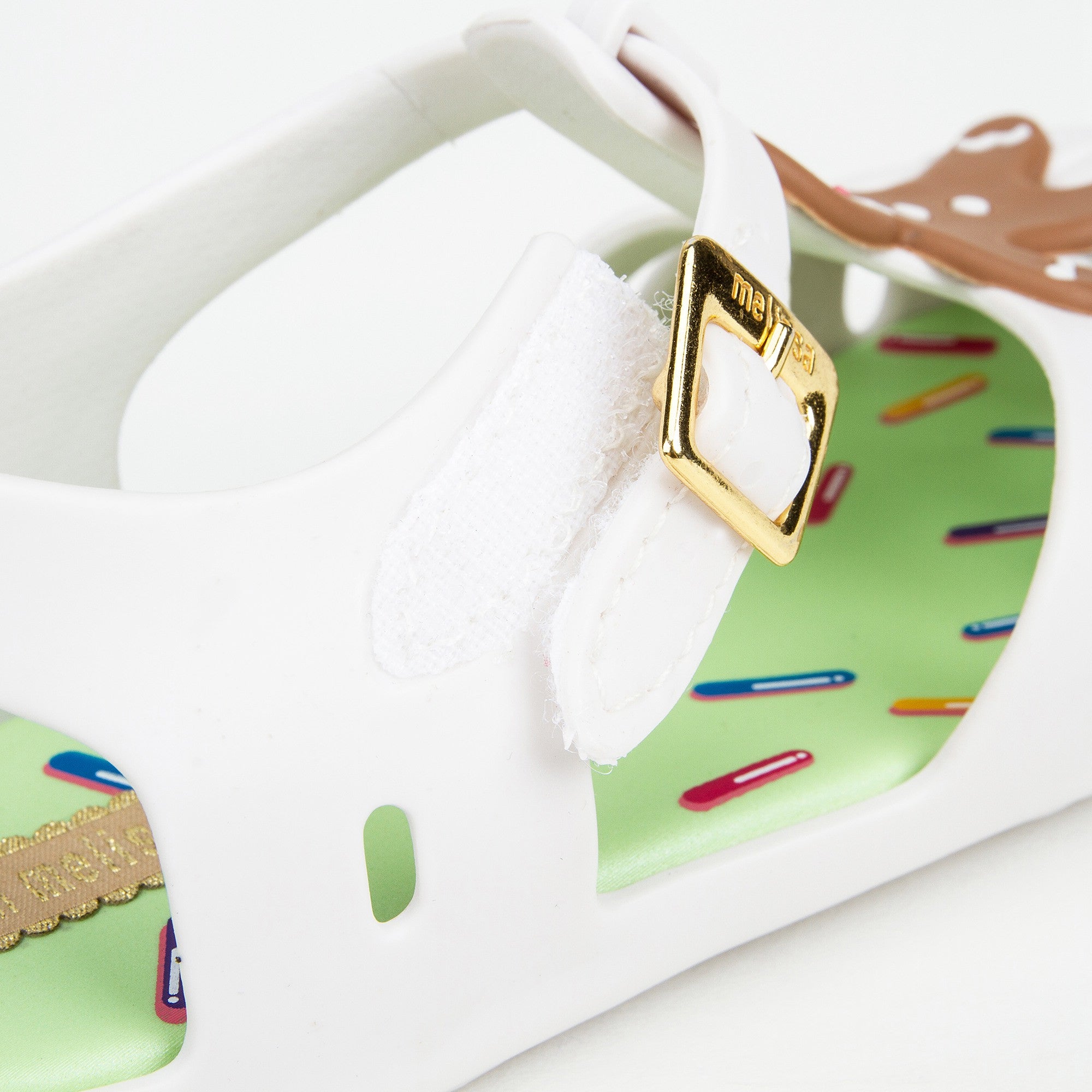 Boys & Girls White Jelly Shoes