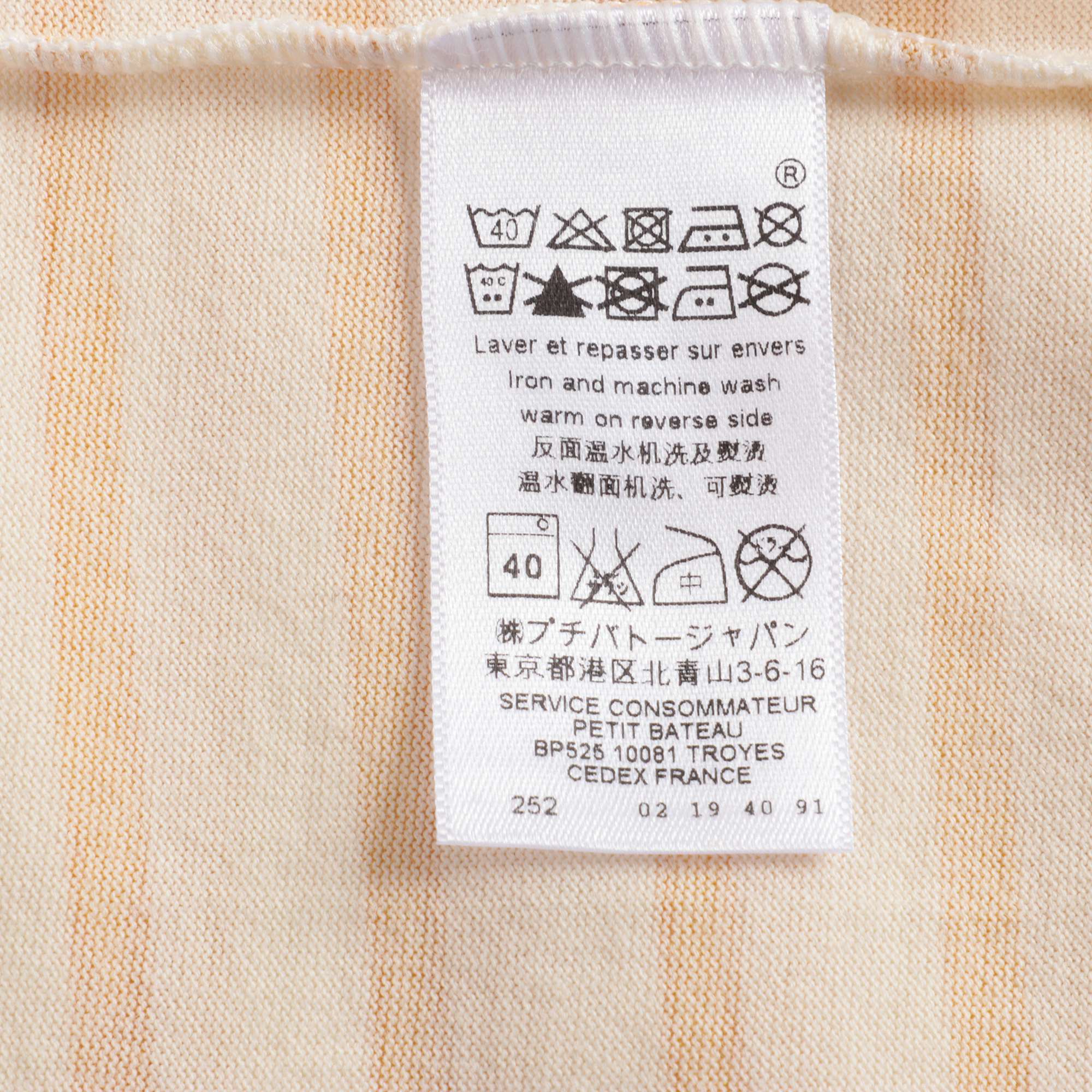 Girls Yellow Cotton T-shirt