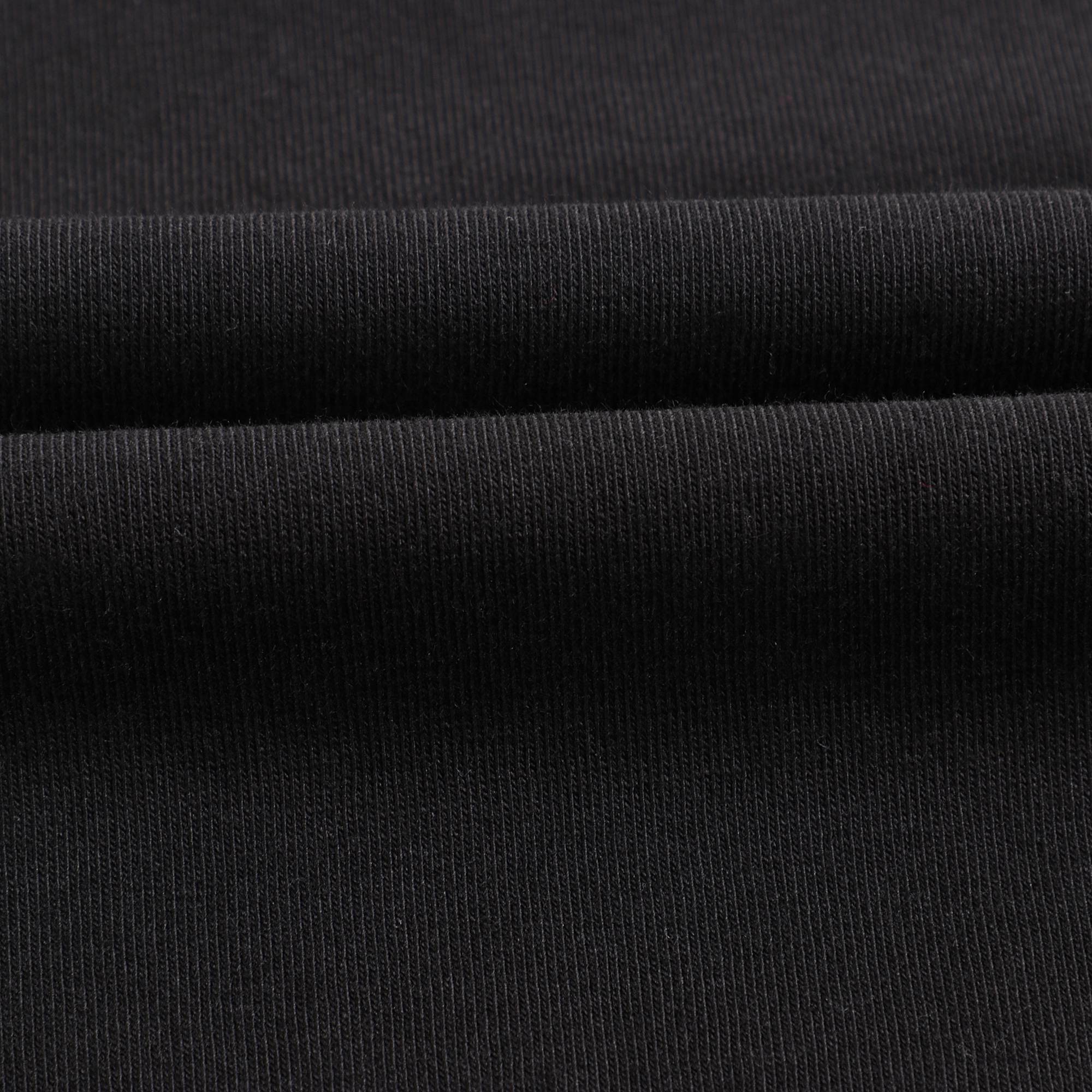 Boys & Girls Black Logo Cotton T-shirt