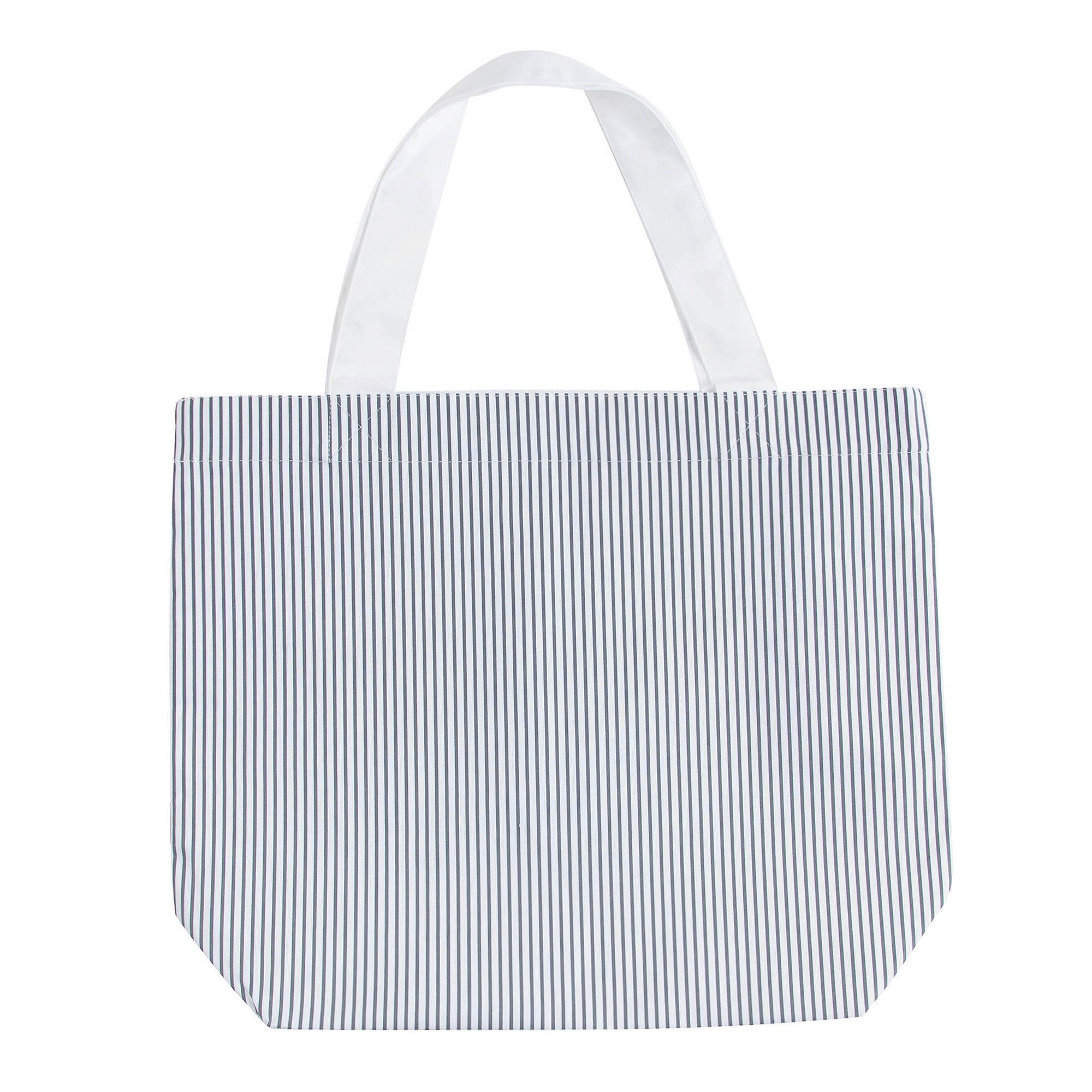Sac en coton blanc avec maison